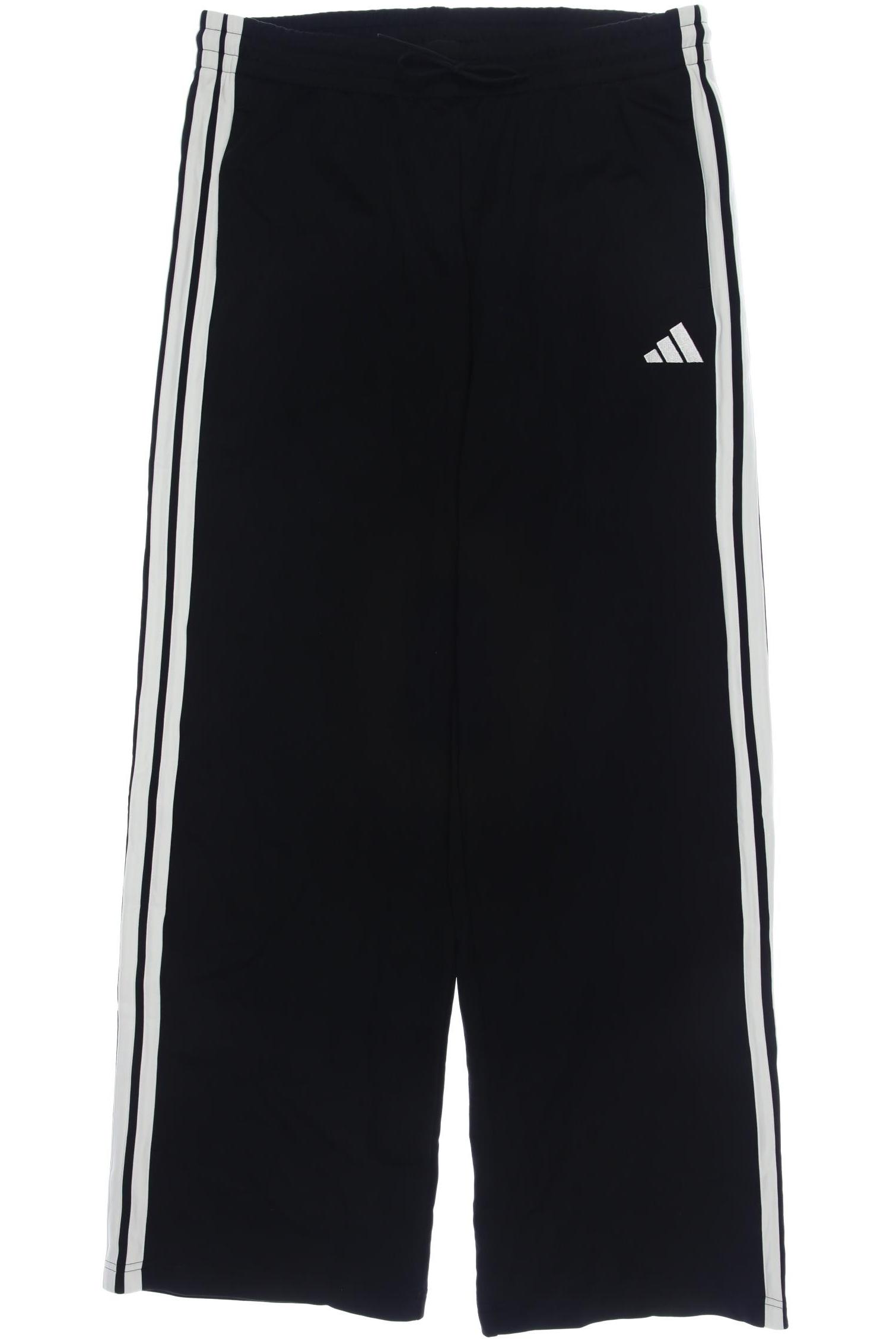 

adidas Damen Stoffhose, schwarz, Gr. 0
