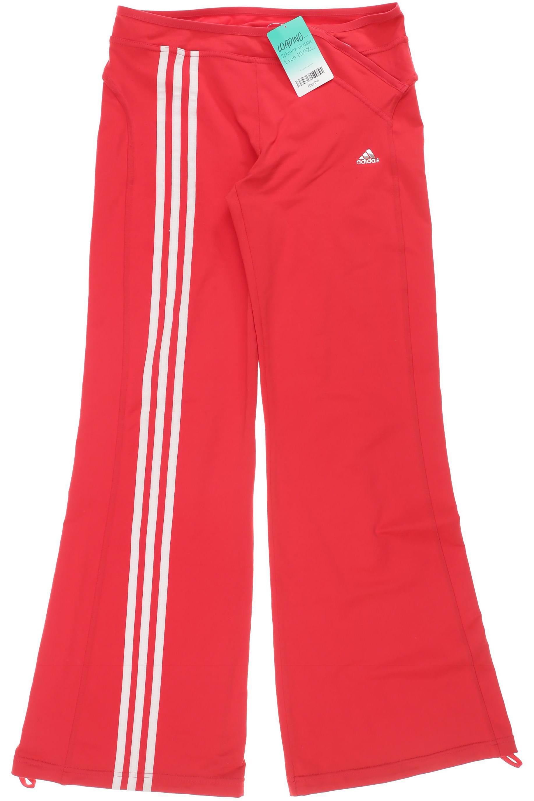 

adidas Damen Stoffhose, rot, Gr.
