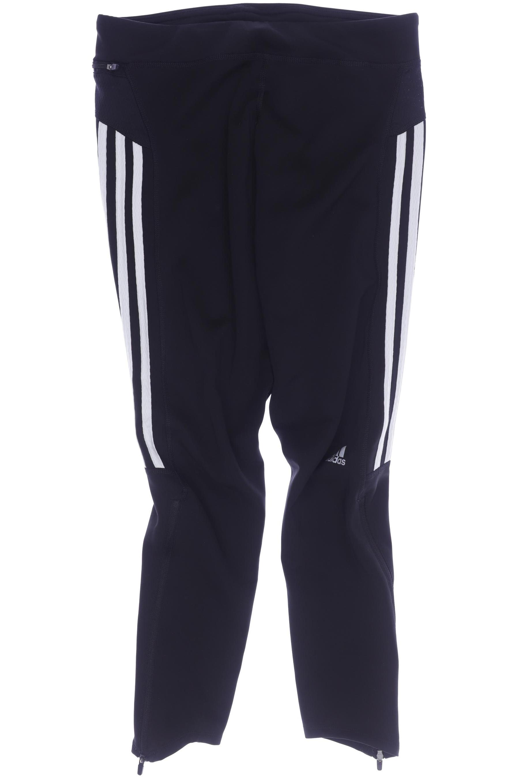 

adidas Damen Stoffhose, schwarz, Gr. 38