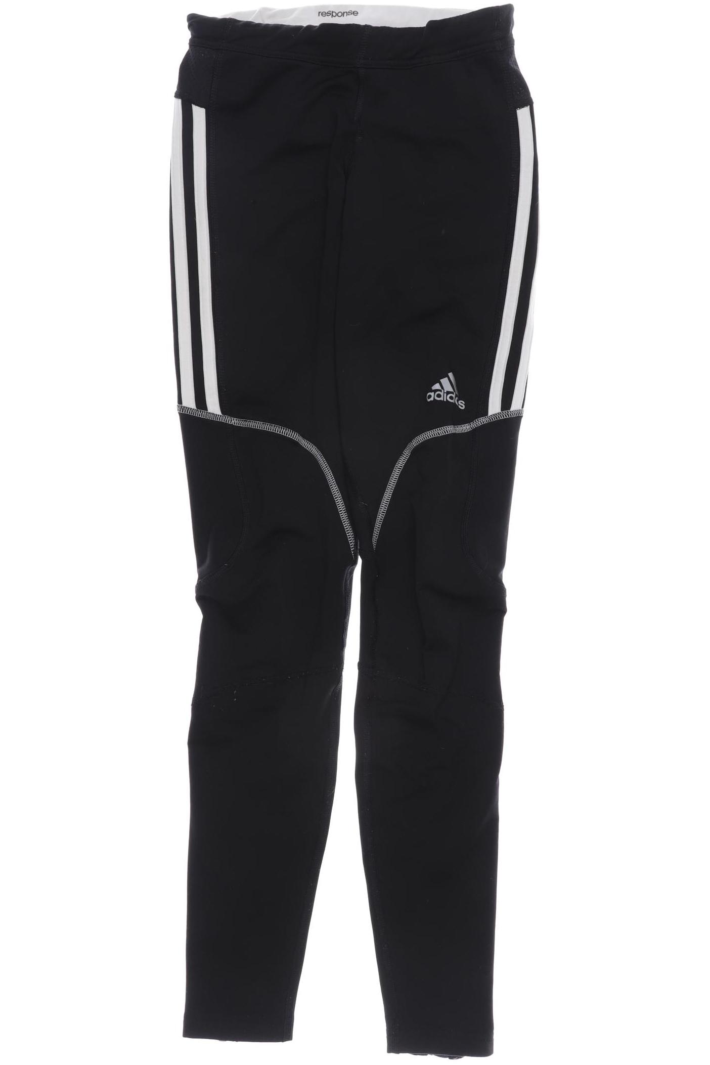 

adidas Damen Stoffhose, schwarz, Gr. 0