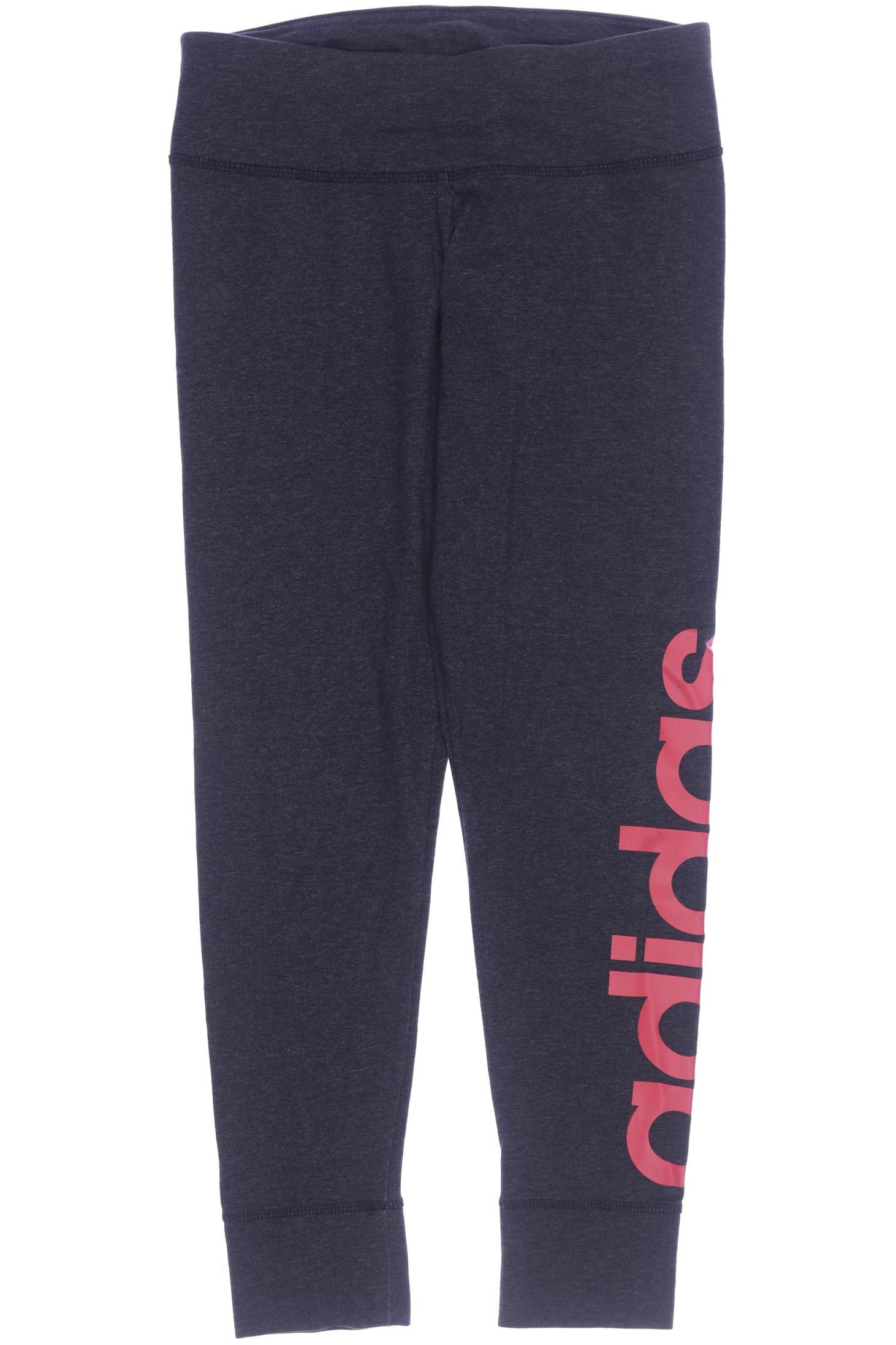 

adidas Damen Stoffhose, grau, Gr. 0