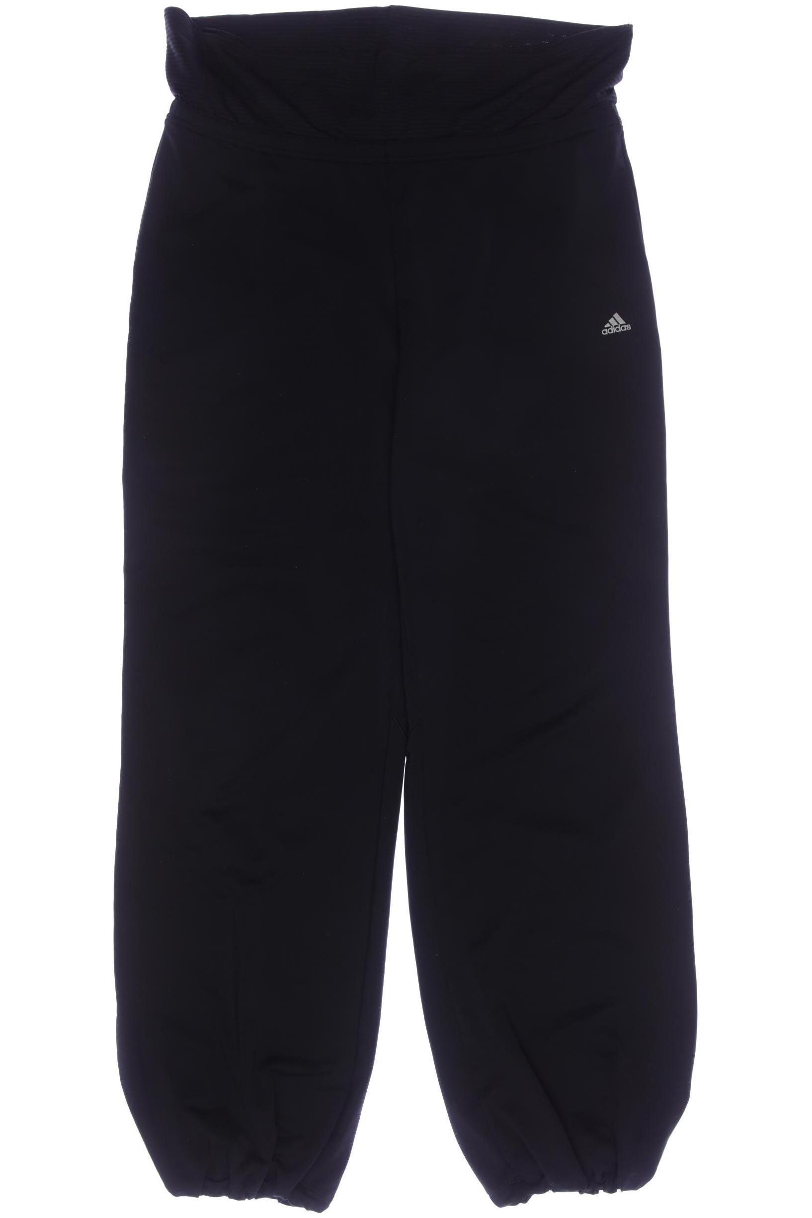 

adidas Damen Stoffhose, schwarz, Gr. 42