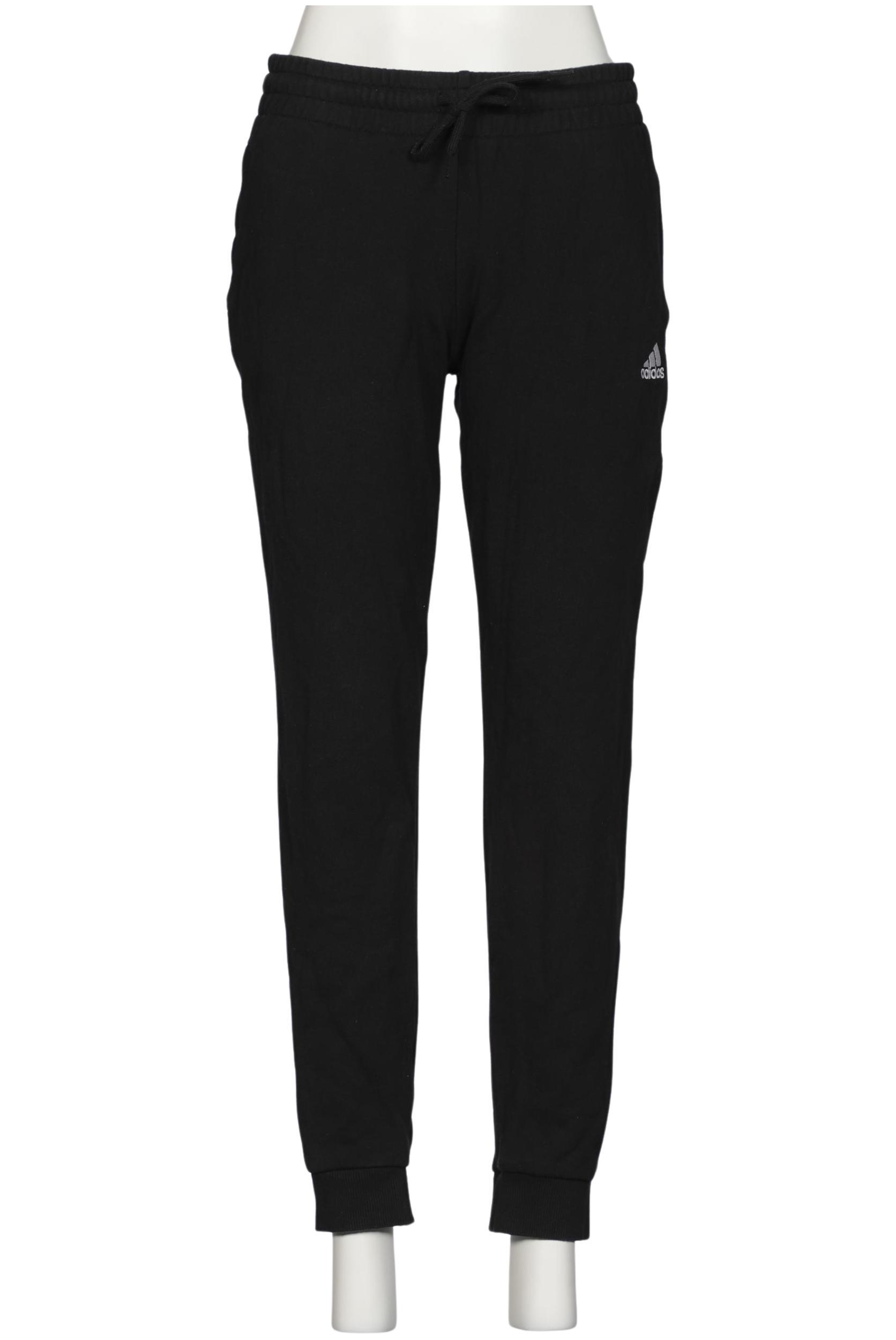 

adidas Damen Stoffhose, schwarz, Gr. 0