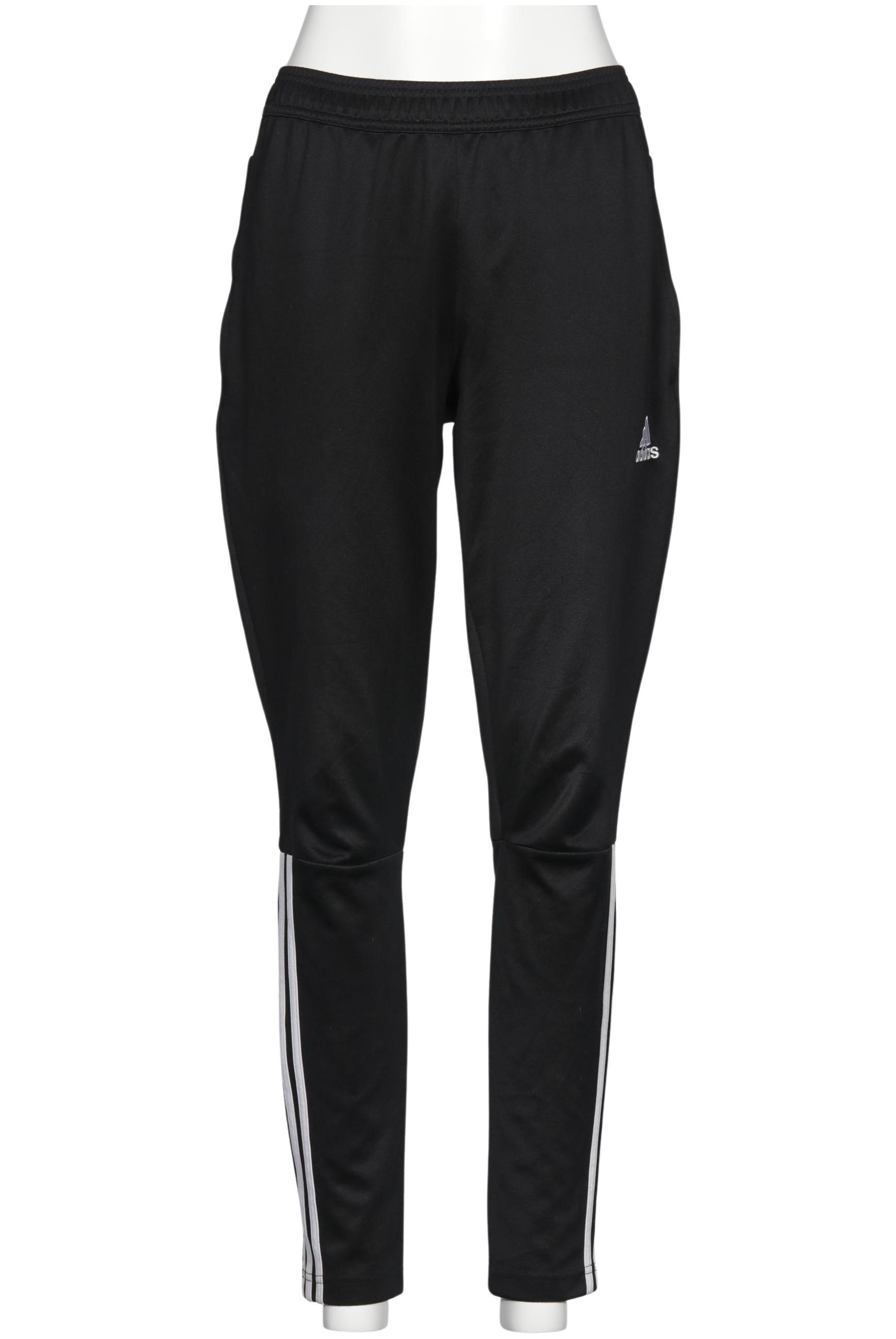 

adidas Damen Stoffhose, schwarz, Gr. 0