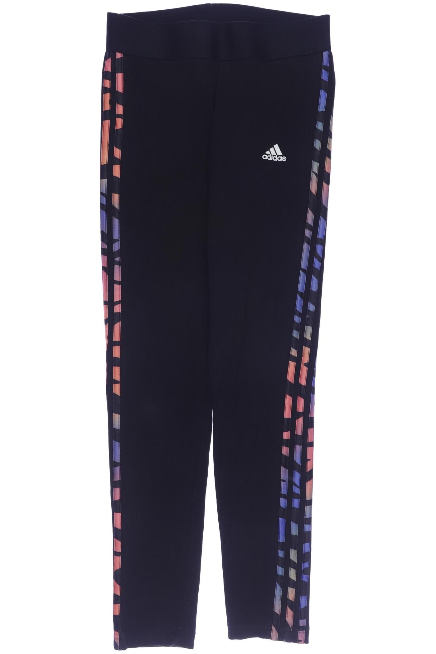 

adidas Damen Stoffhose, schwarz, Gr. 0