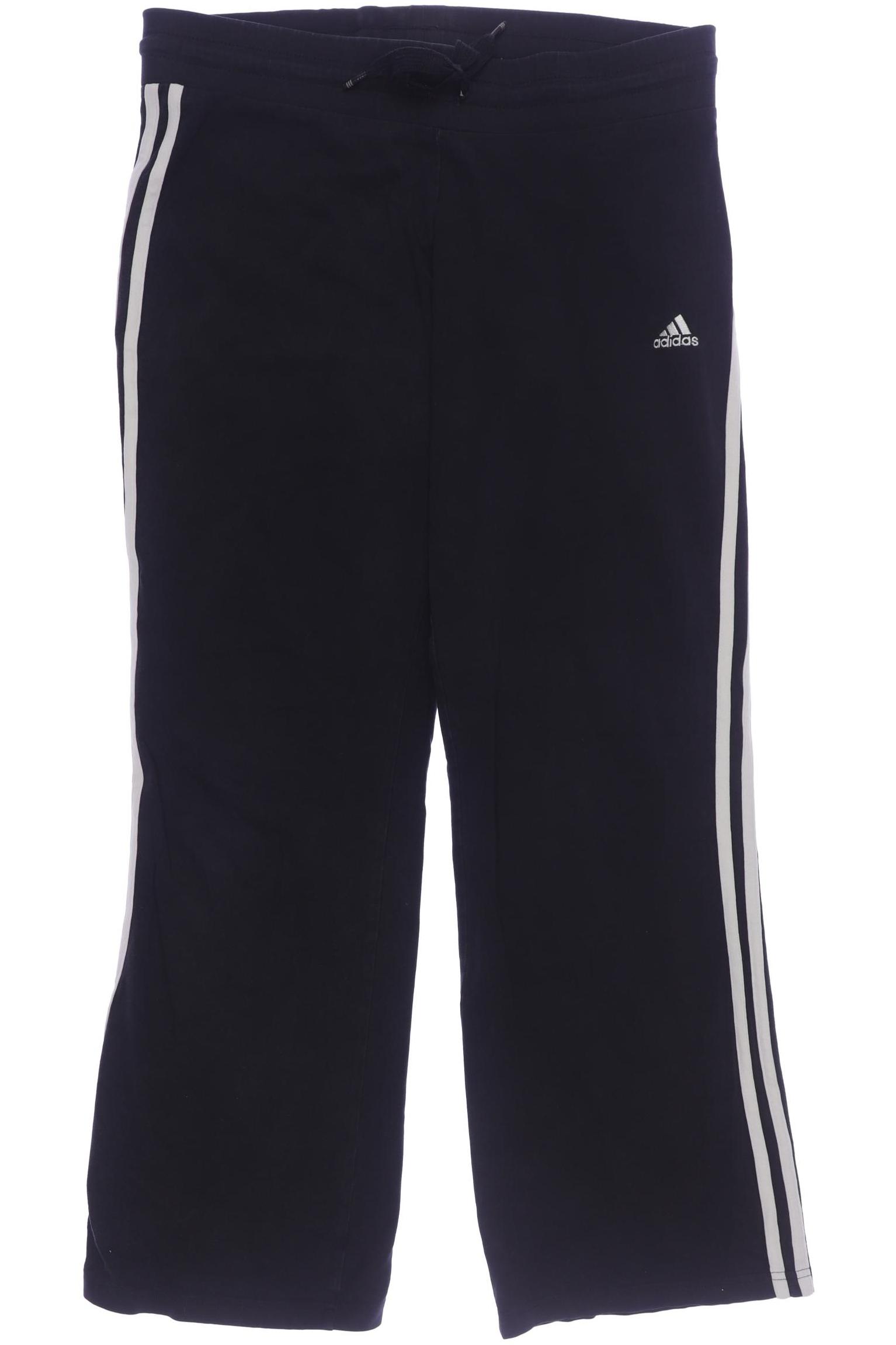 

adidas Damen Stoffhose, schwarz, Gr. 42