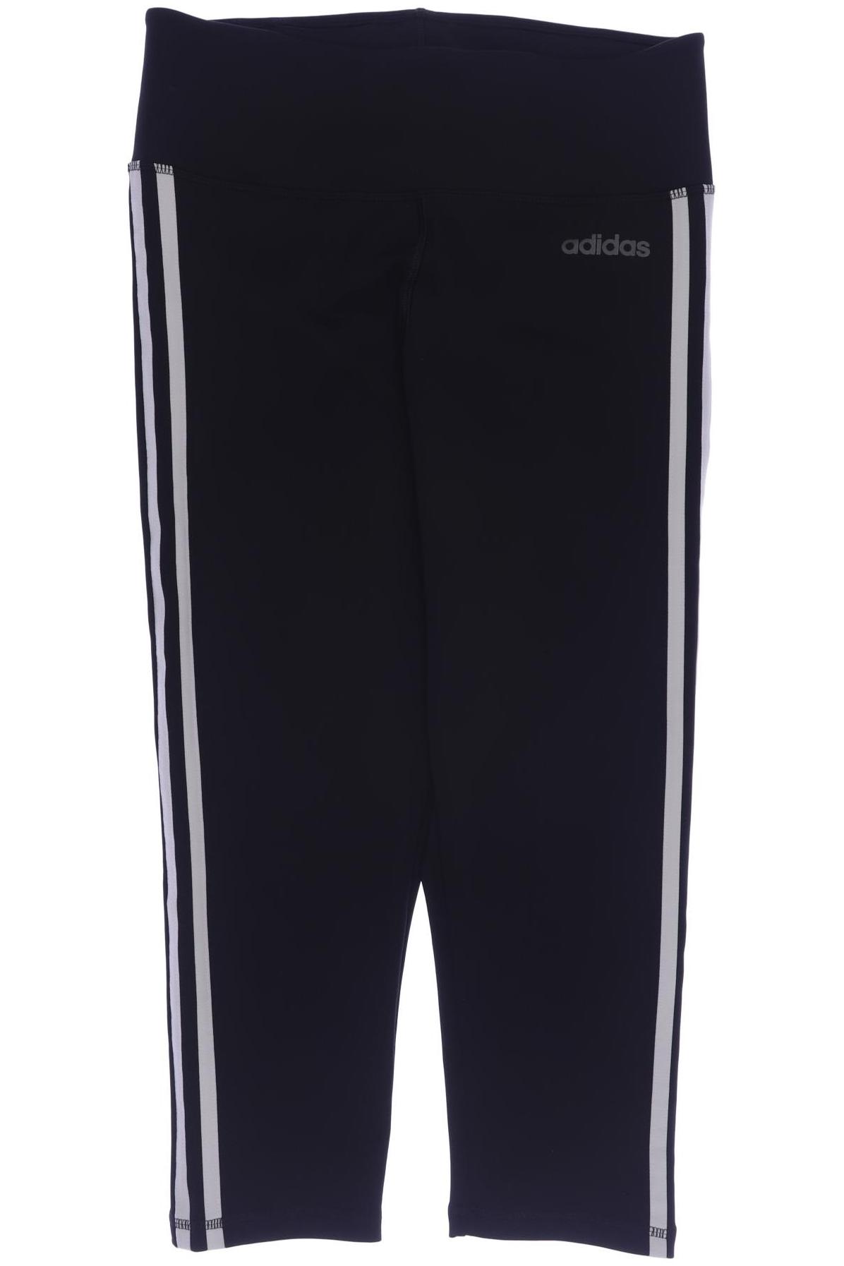 

adidas Damen Stoffhose, schwarz, Gr. 0