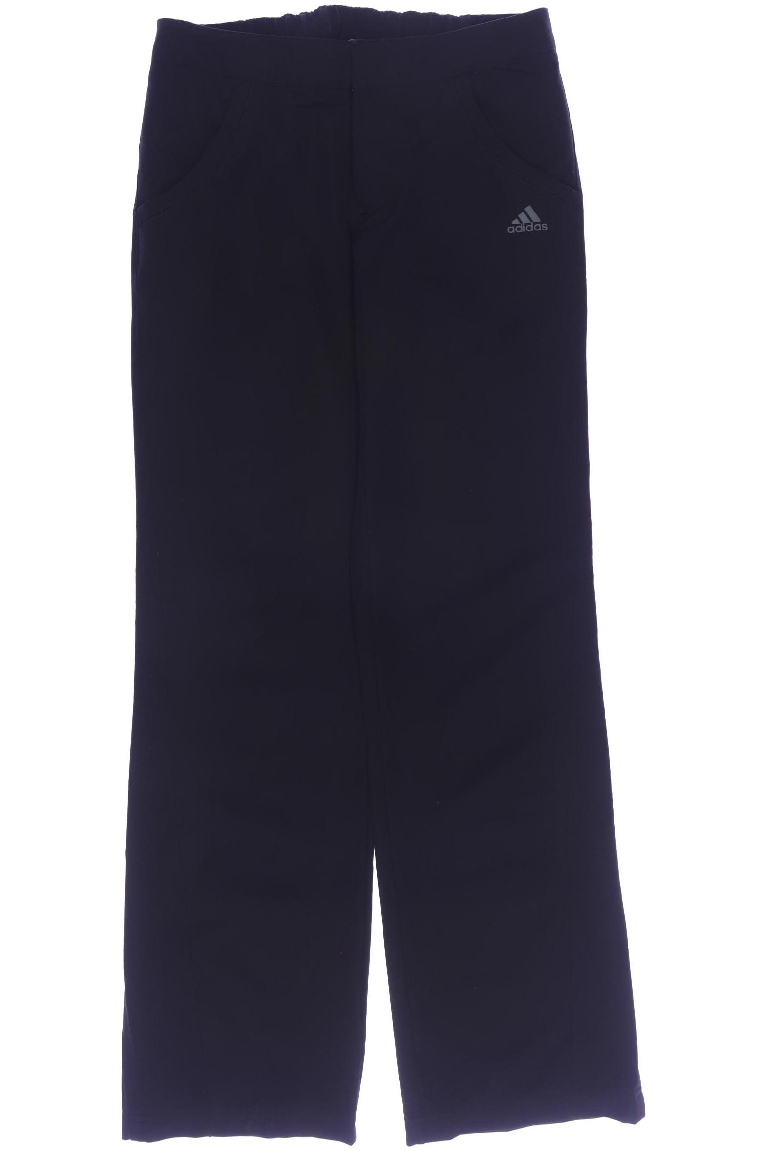 

adidas Damen Stoffhose, schwarz, Gr. 34