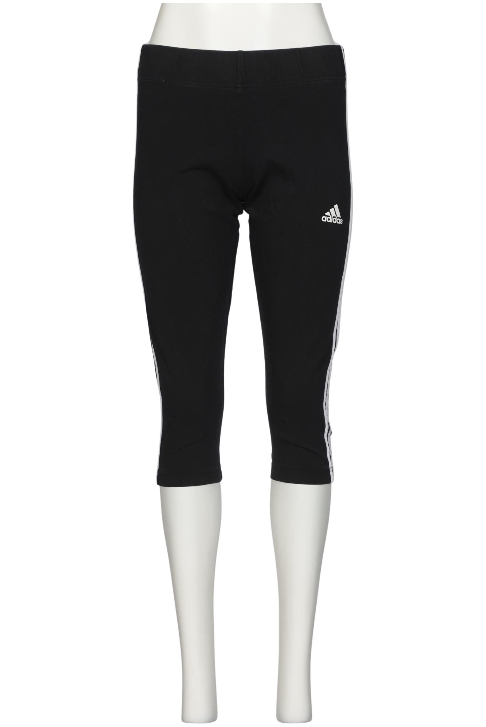 

adidas Damen Stoffhose, schwarz, Gr. 30