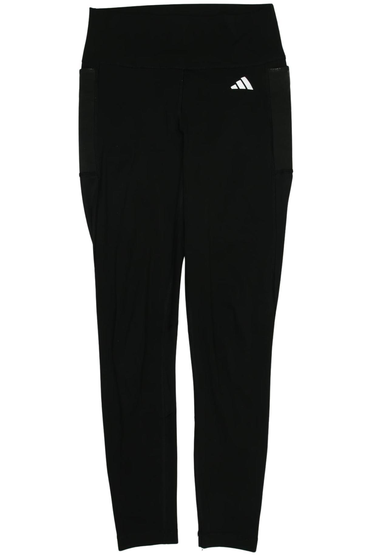 

adidas Damen Stoffhose, schwarz, Gr. 0