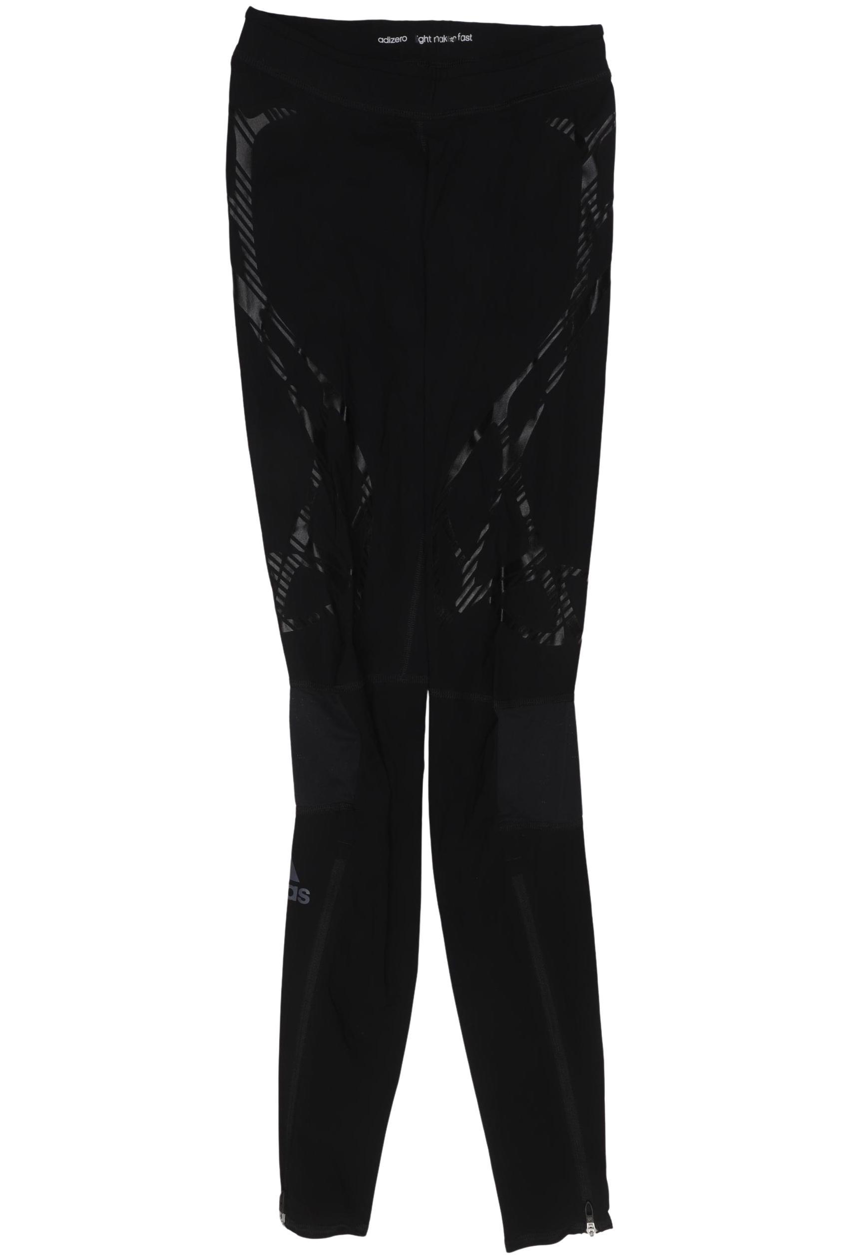 

adidas Damen Stoffhose, schwarz, Gr. 0