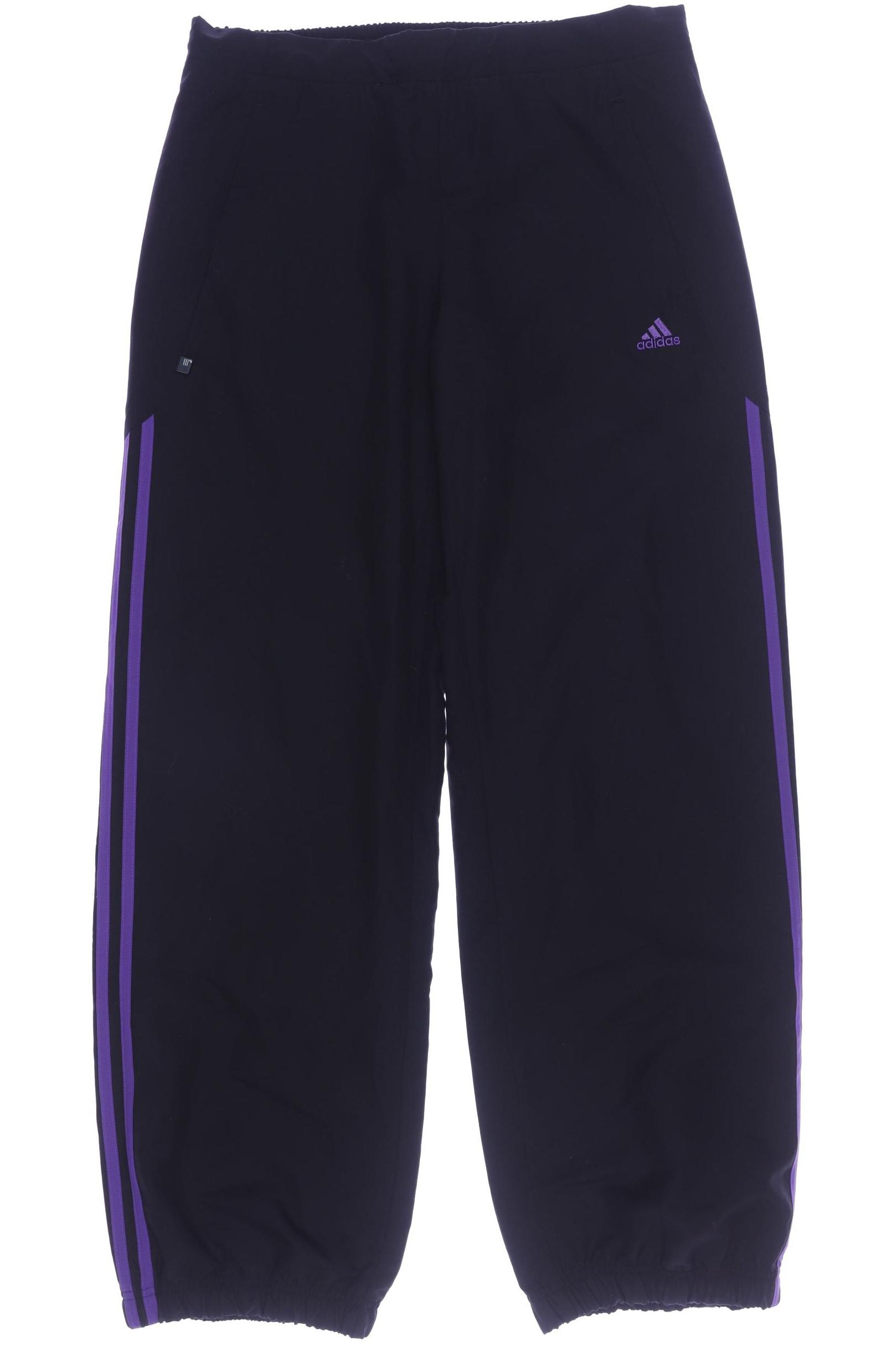 

adidas Damen Stoffhose, schwarz, Gr. 38