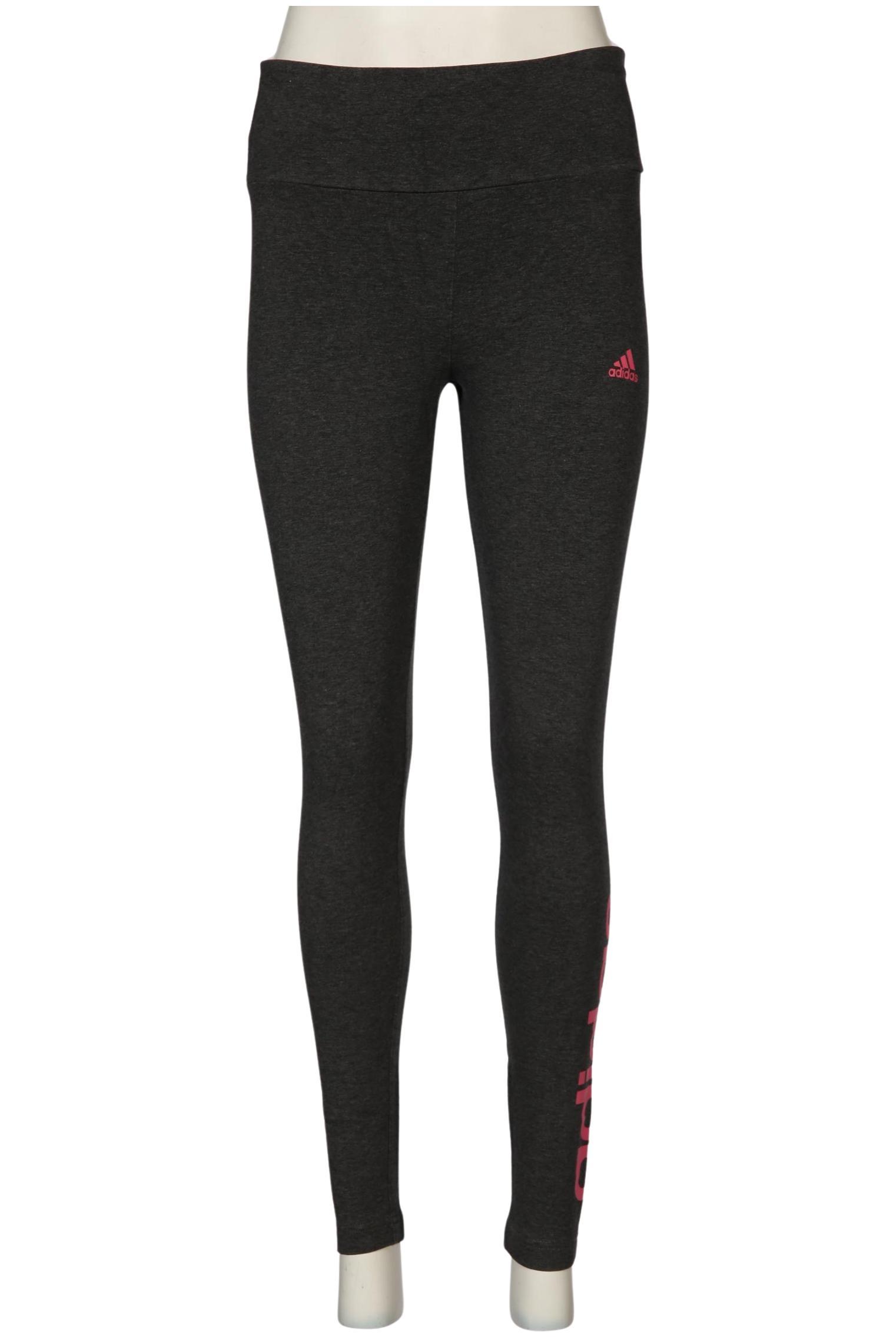 

adidas Damen Stoffhose, grau, Gr. 0