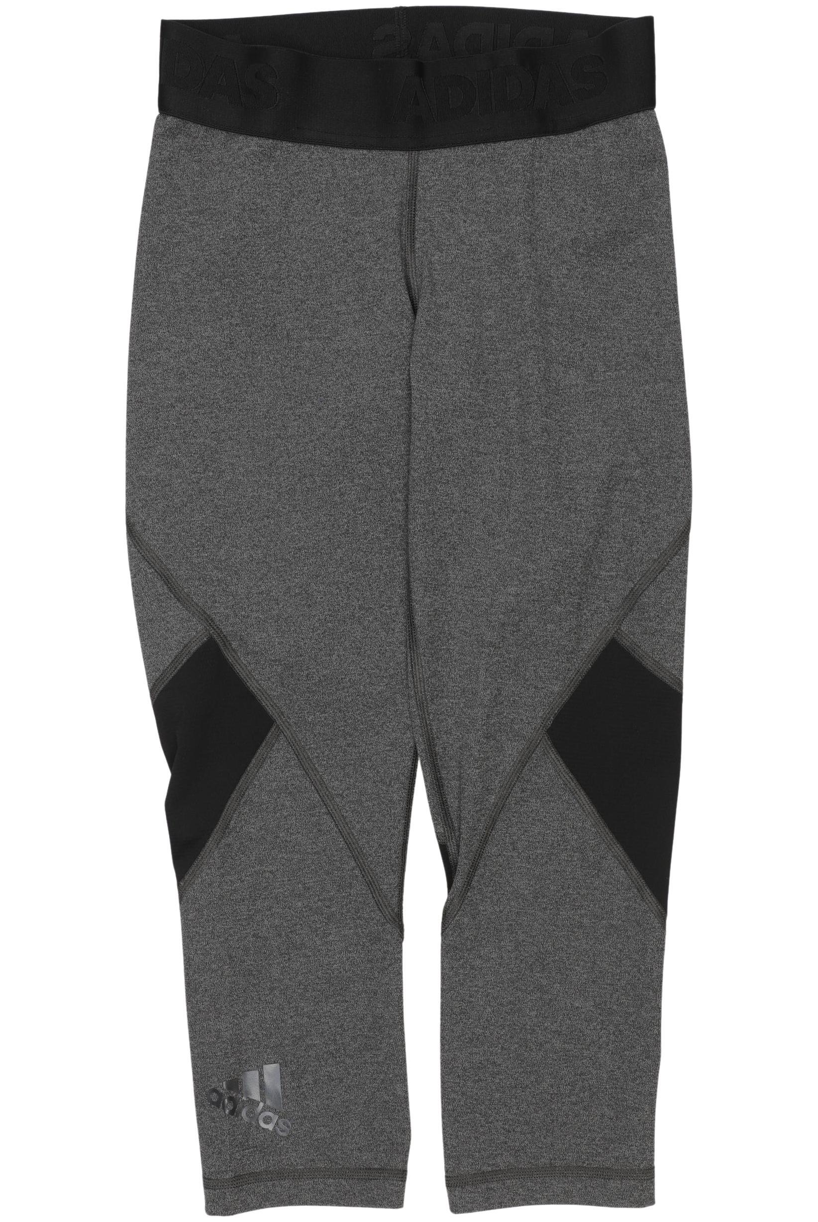 

adidas Damen Stoffhose, grau, Gr. 0