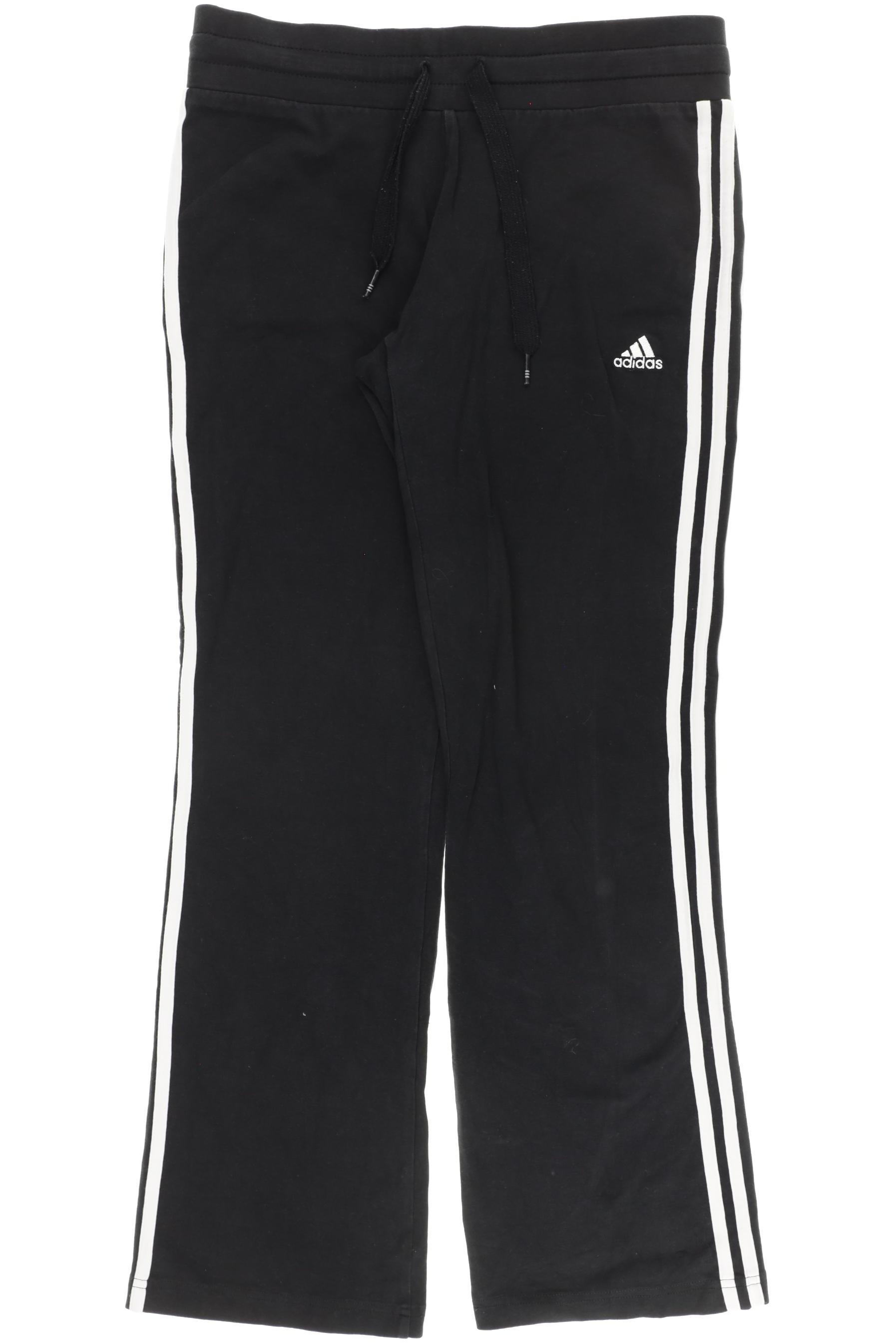 

adidas Damen Stoffhose, schwarz, Gr. 38