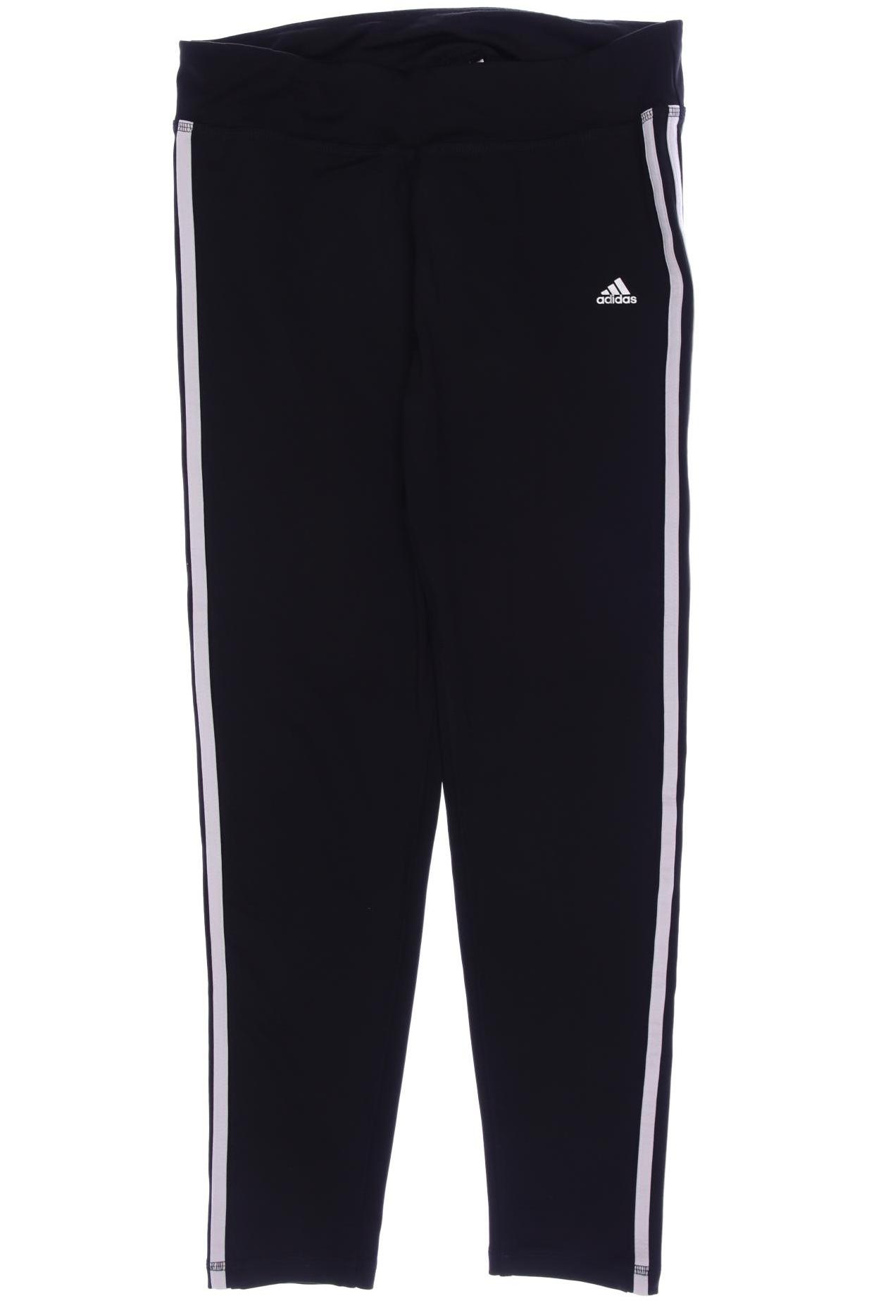 

adidas Damen Stoffhose, schwarz, Gr. 38