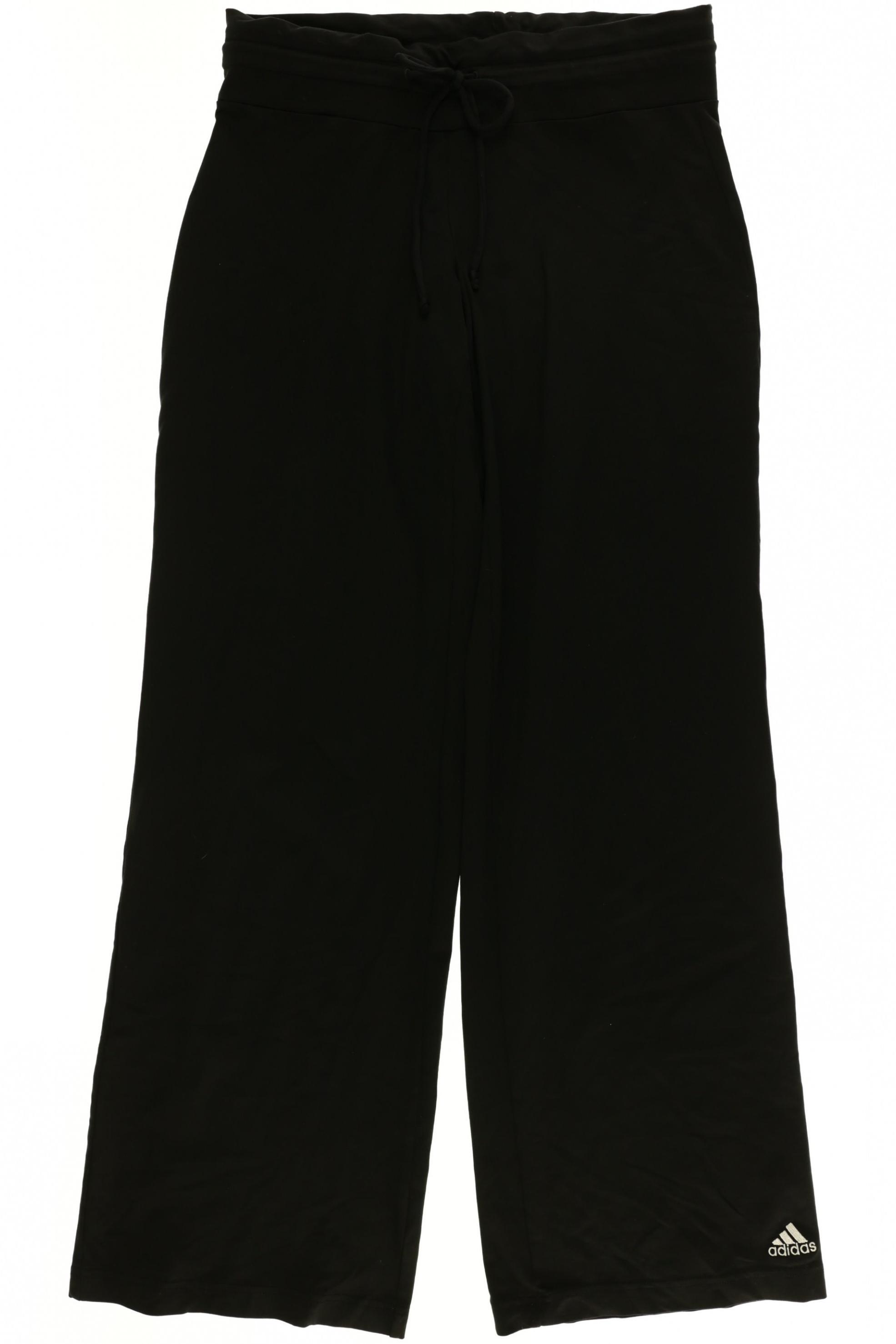 

adidas Damen Stoffhose, schwarz, Gr. 36