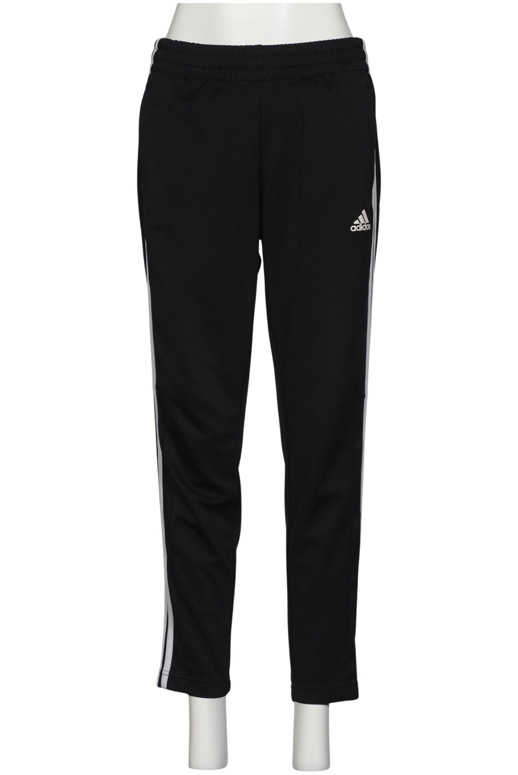 

adidas Damen Stoffhose, schwarz, Gr. 0
