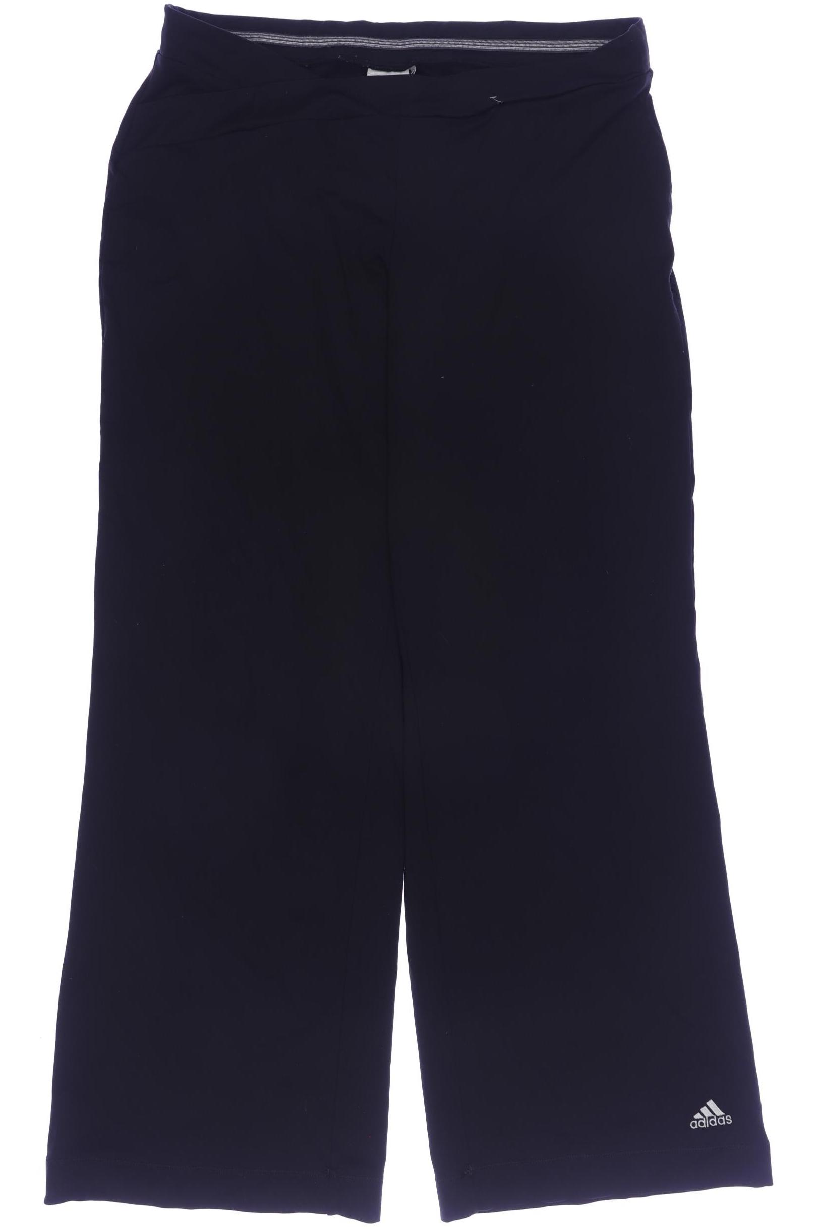 

adidas Damen Stoffhose, schwarz, Gr. 42