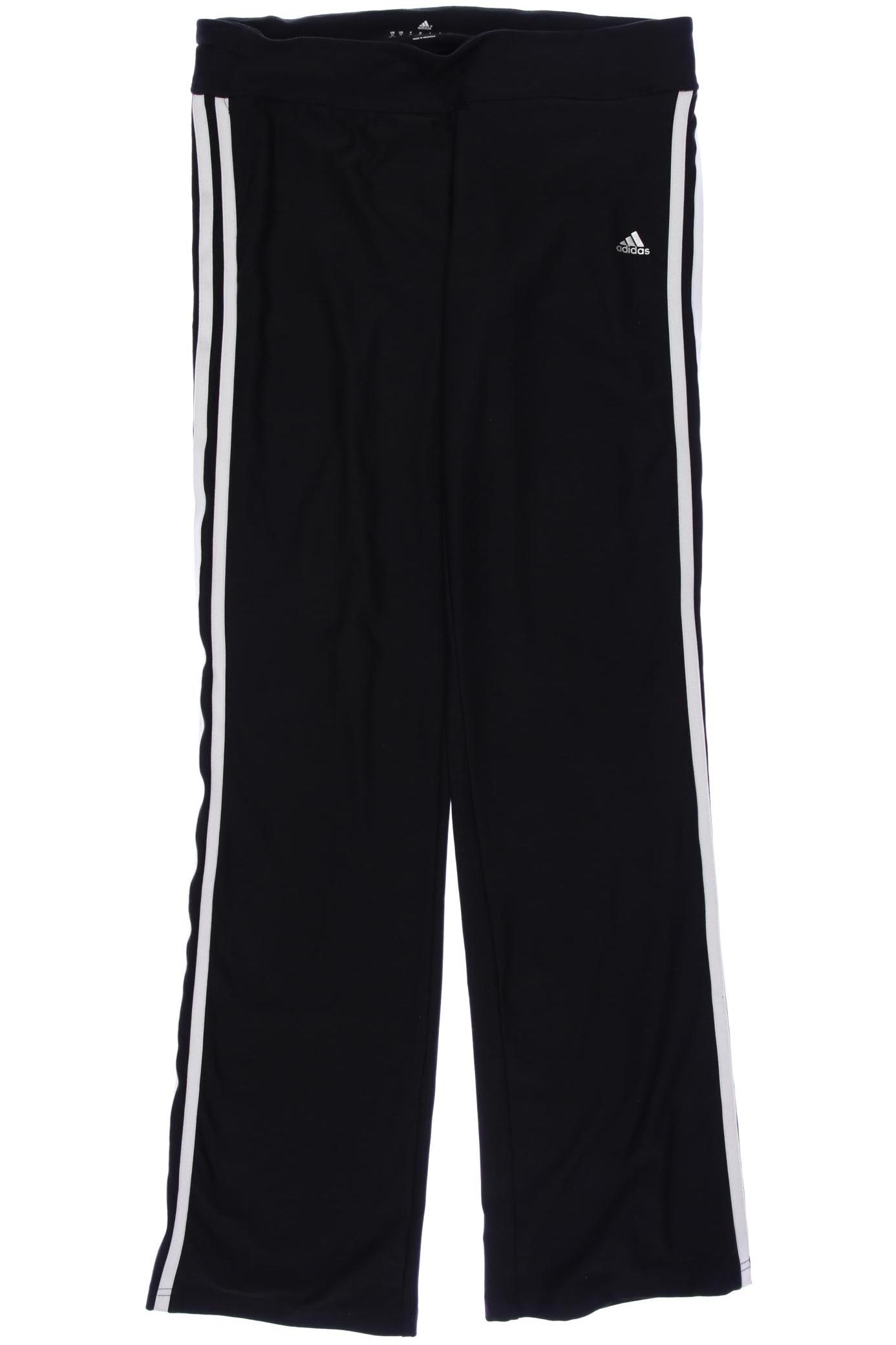 

adidas Damen Stoffhose, schwarz, Gr. 0