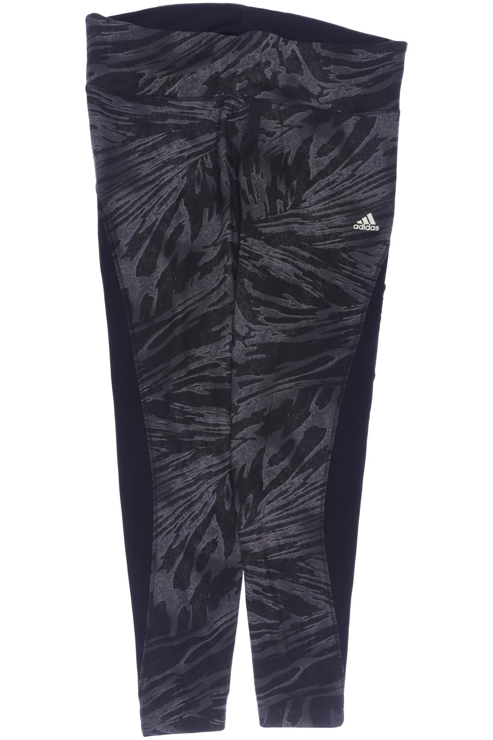 

adidas Damen Stoffhose, grau, Gr. 0