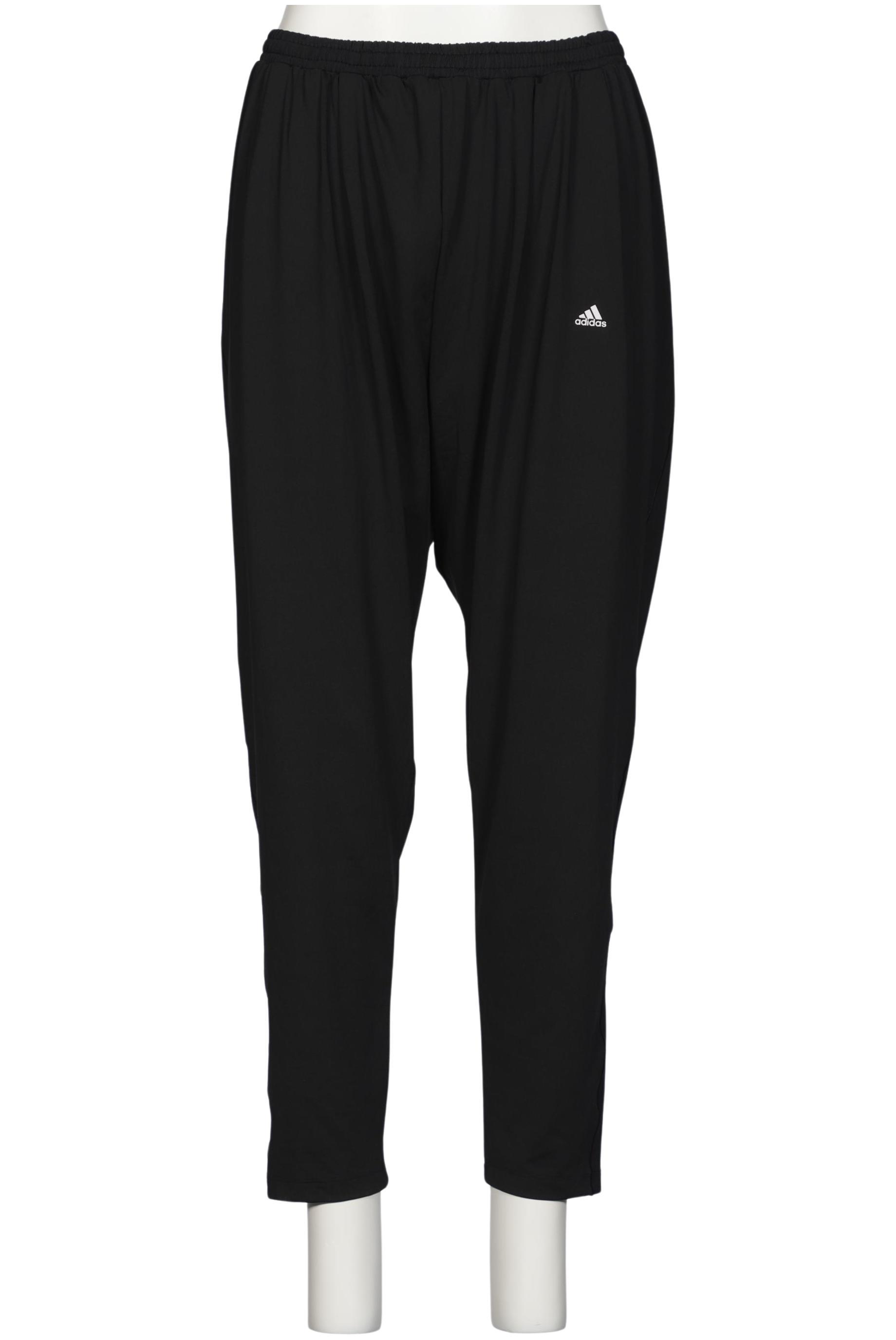 

adidas Damen Stoffhose, schwarz, Gr. 0