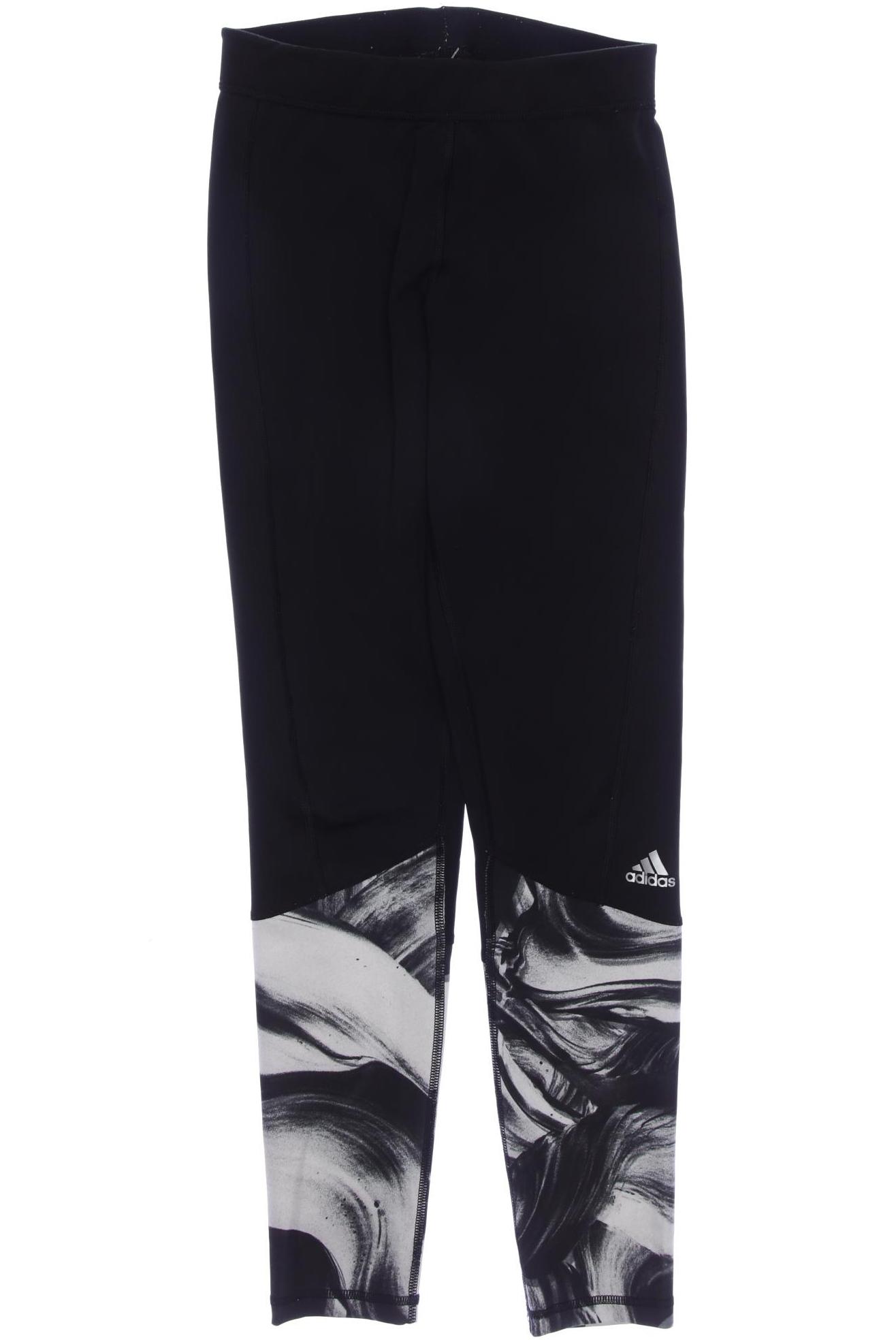 

adidas Damen Stoffhose, schwarz, Gr. 0