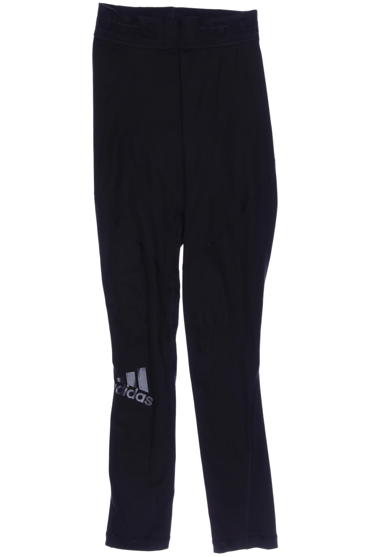 

adidas Damen Stoffhose, schwarz, Gr. 0