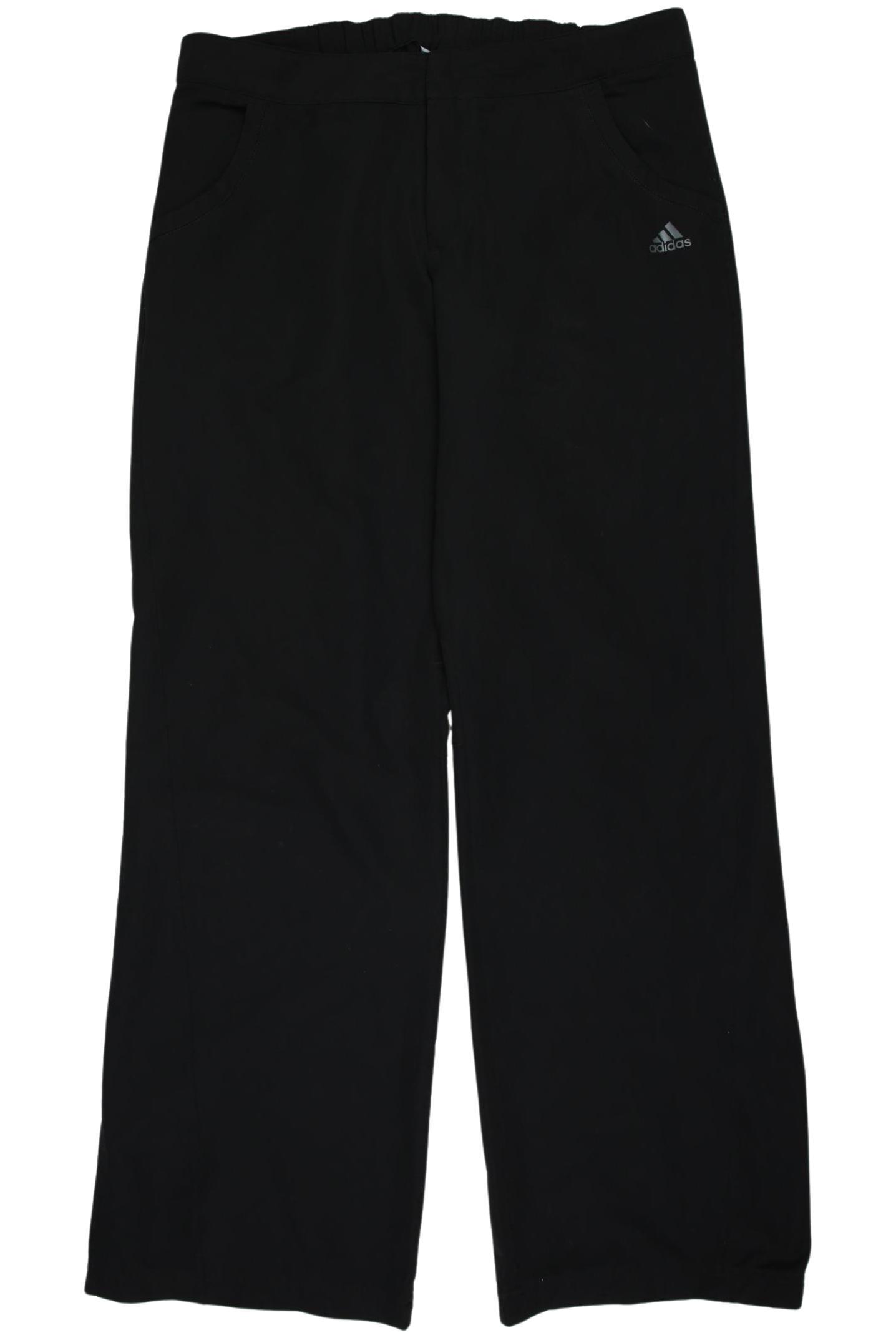 

adidas Damen Stoffhose, schwarz, Gr. 42