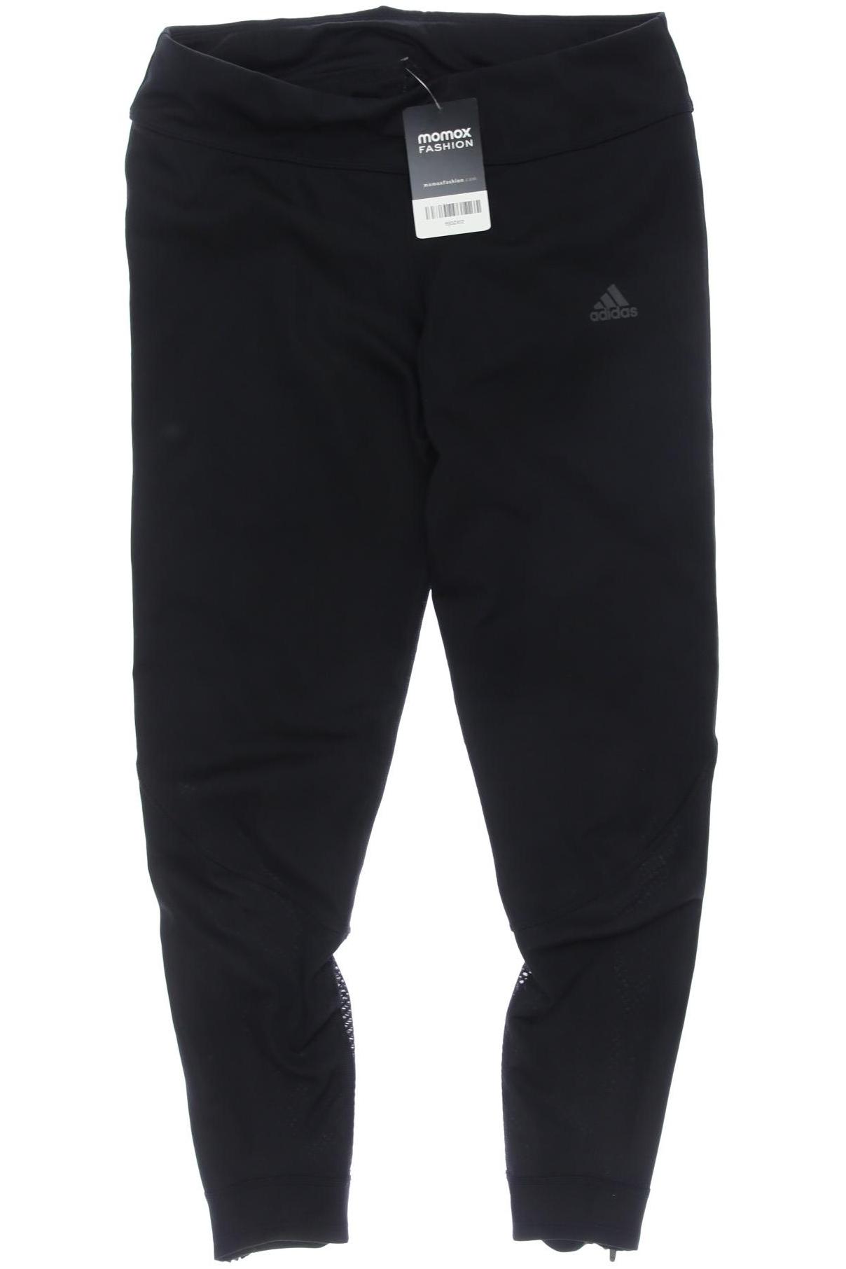 

adidas Damen Stoffhose, schwarz, Gr. 0