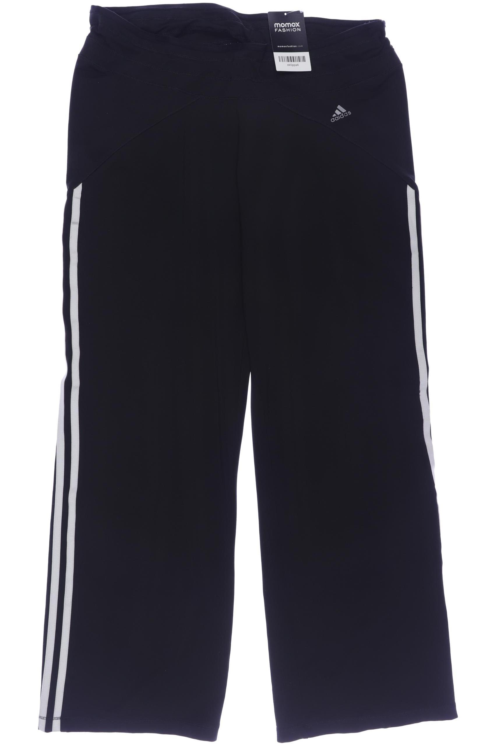 

adidas Damen Stoffhose, schwarz, Gr. 0
