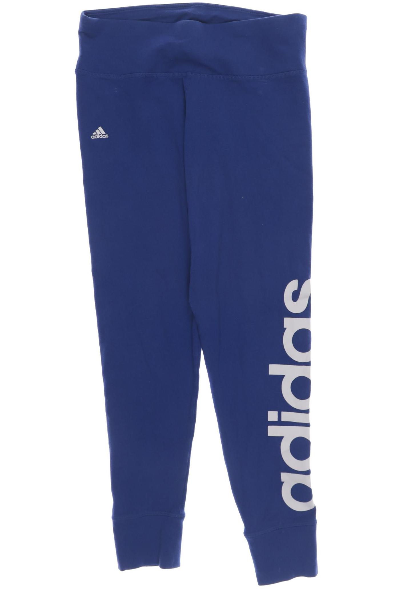 

adidas Damen Stoffhose, blau, Gr. 0