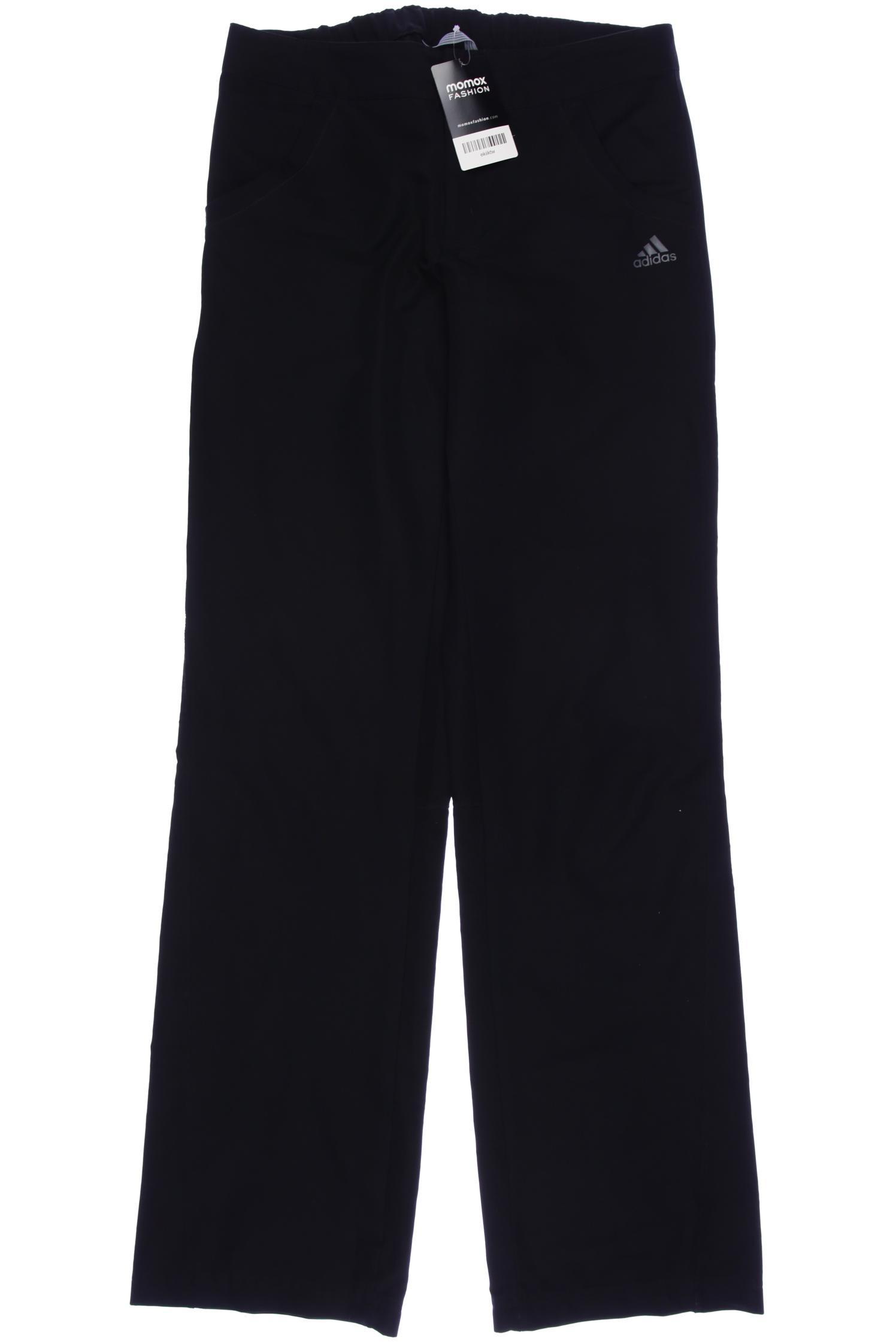 

adidas Damen Stoffhose, schwarz, Gr. 36