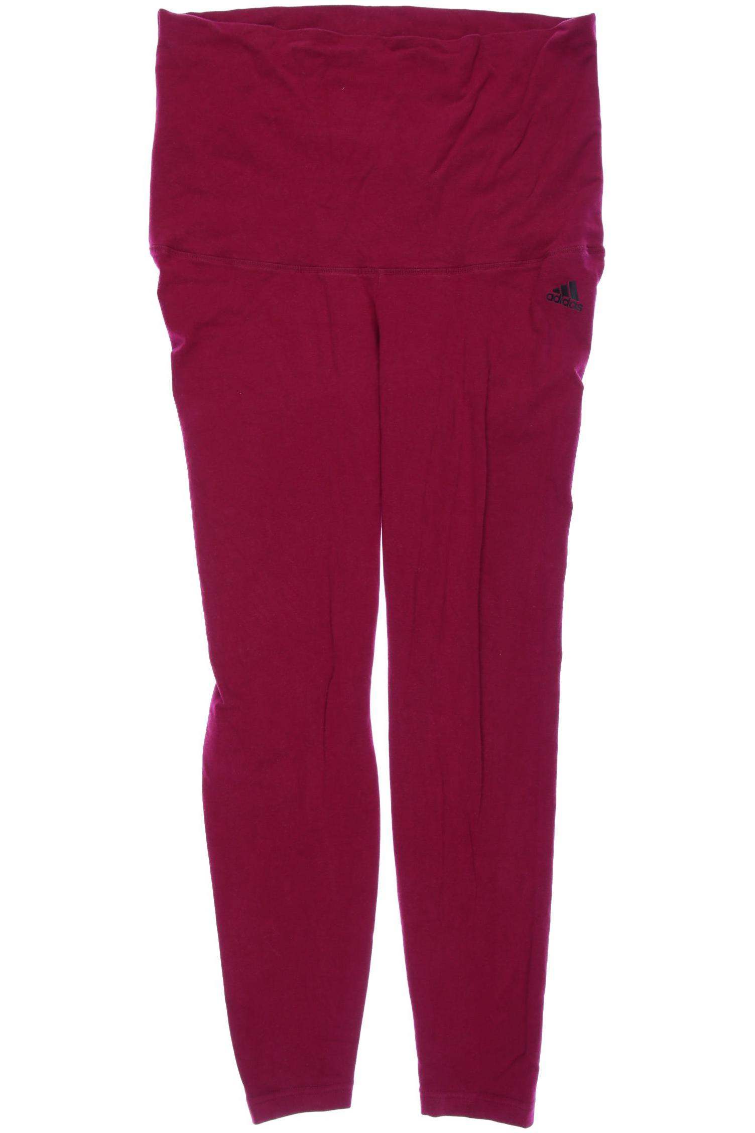 

adidas Damen Stoffhose, bordeaux, Gr. 0