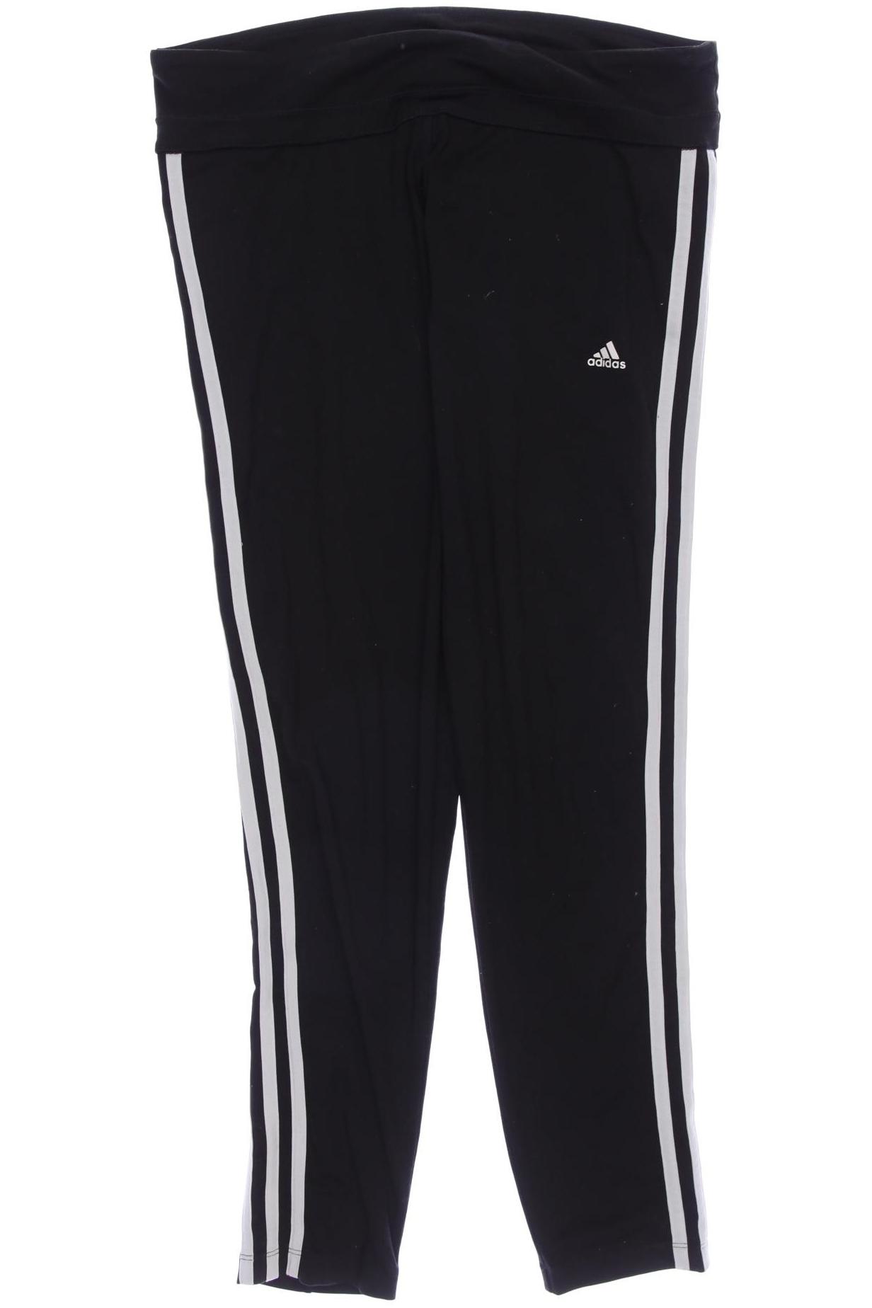 

adidas Damen Stoffhose, schwarz, Gr. 0