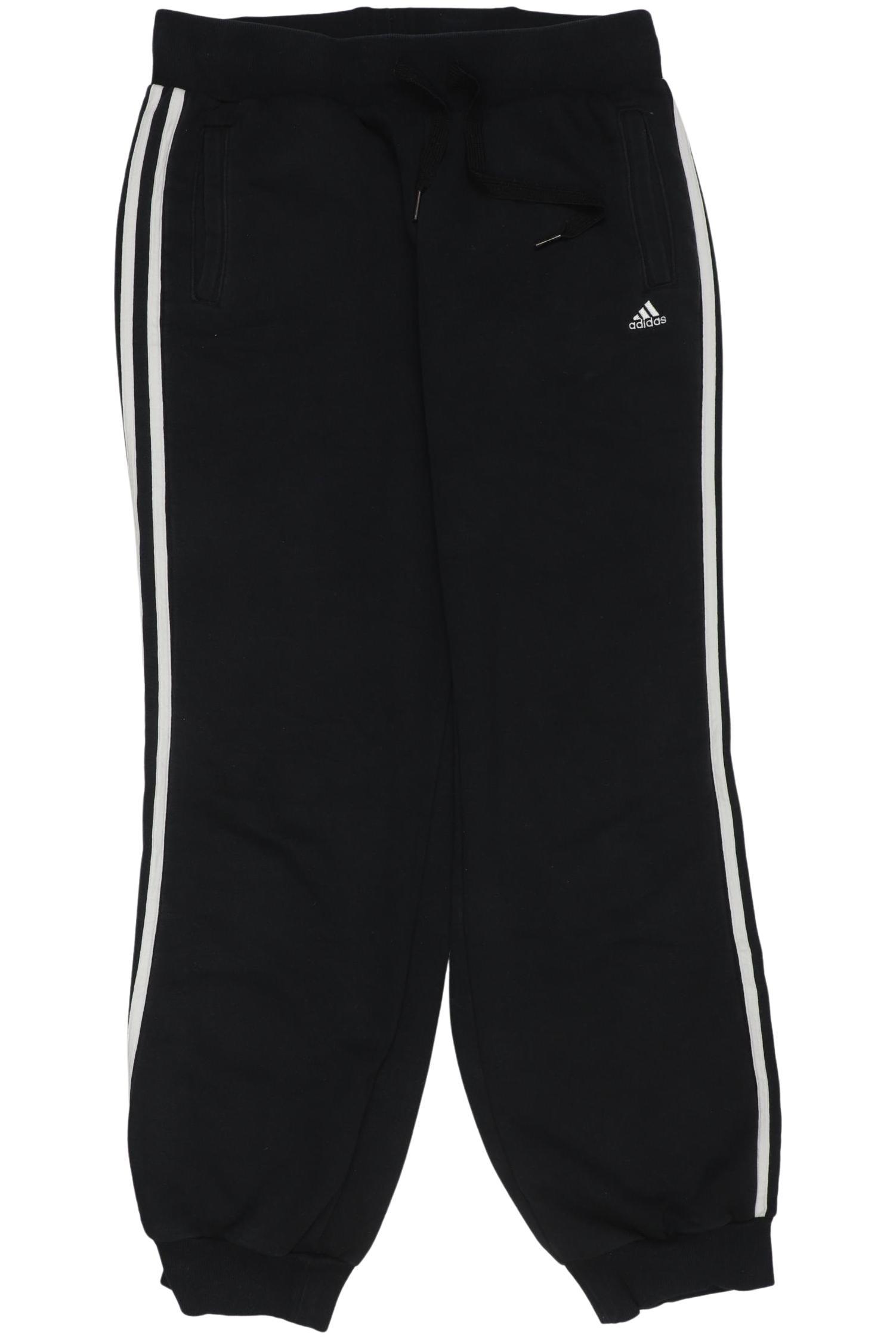 

adidas Damen Stoffhose, schwarz, Gr. 0