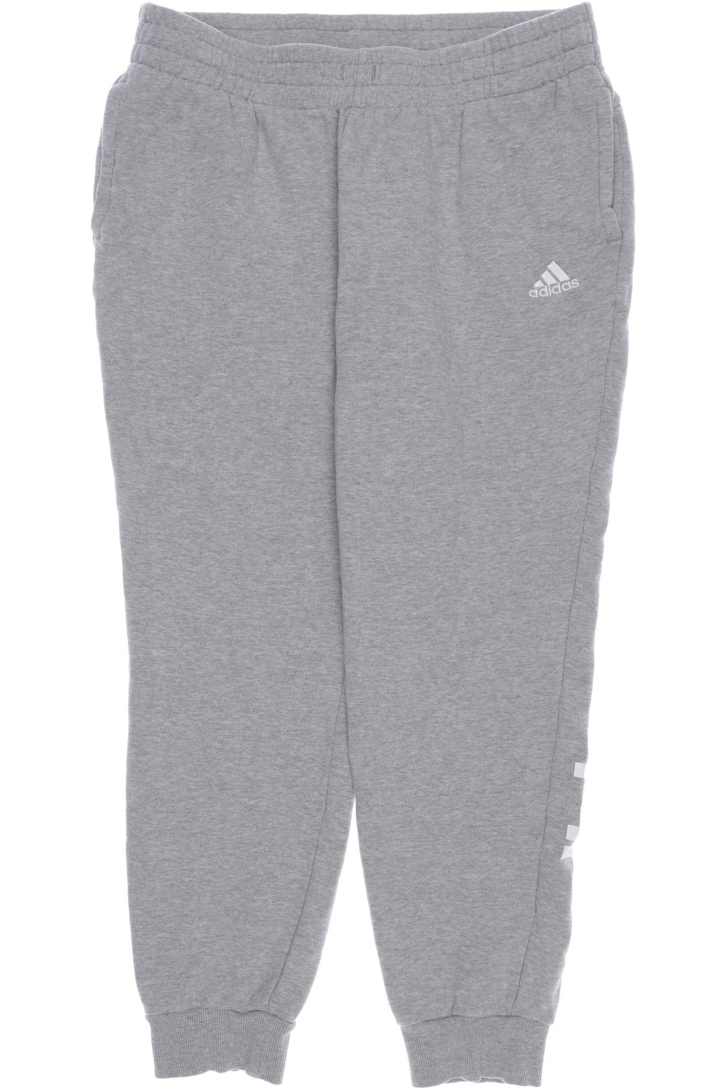 

adidas Damen Stoffhose, grau, Gr. 0