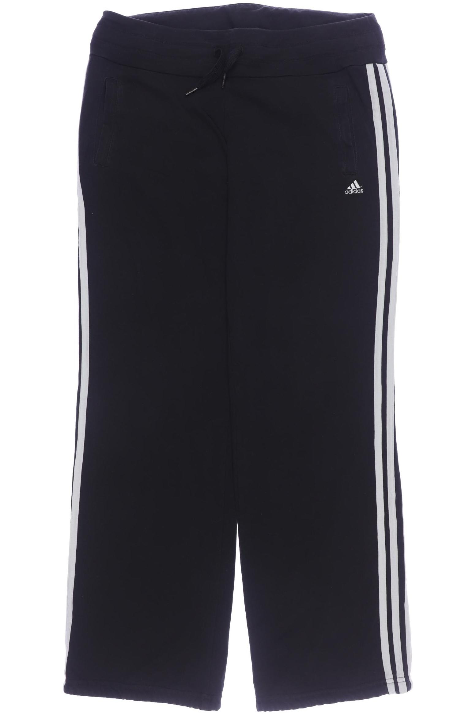 

adidas Damen Stoffhose, schwarz, Gr. 0