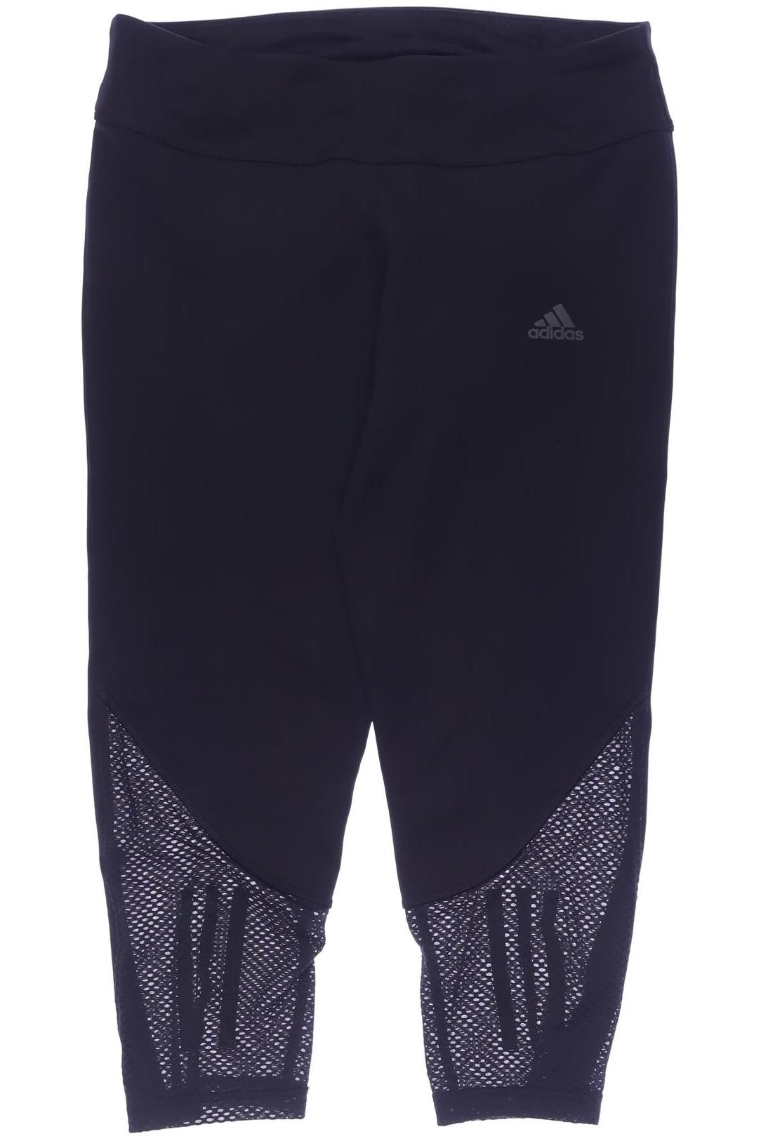 

adidas Damen Stoffhose, schwarz, Gr. 0