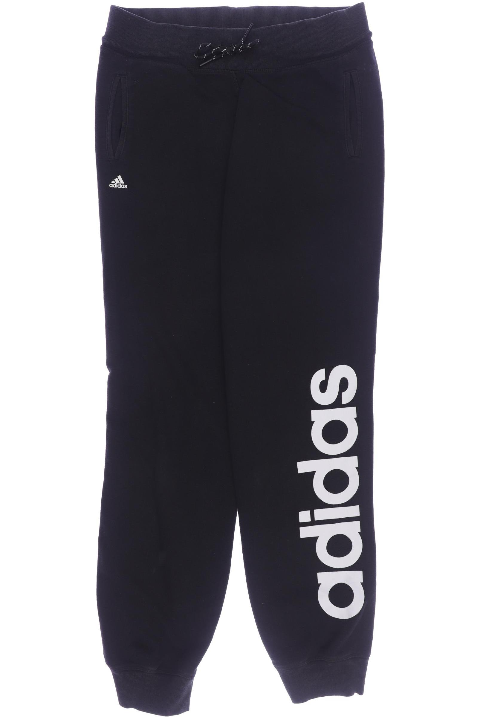 

adidas Damen Stoffhose, schwarz, Gr. 0