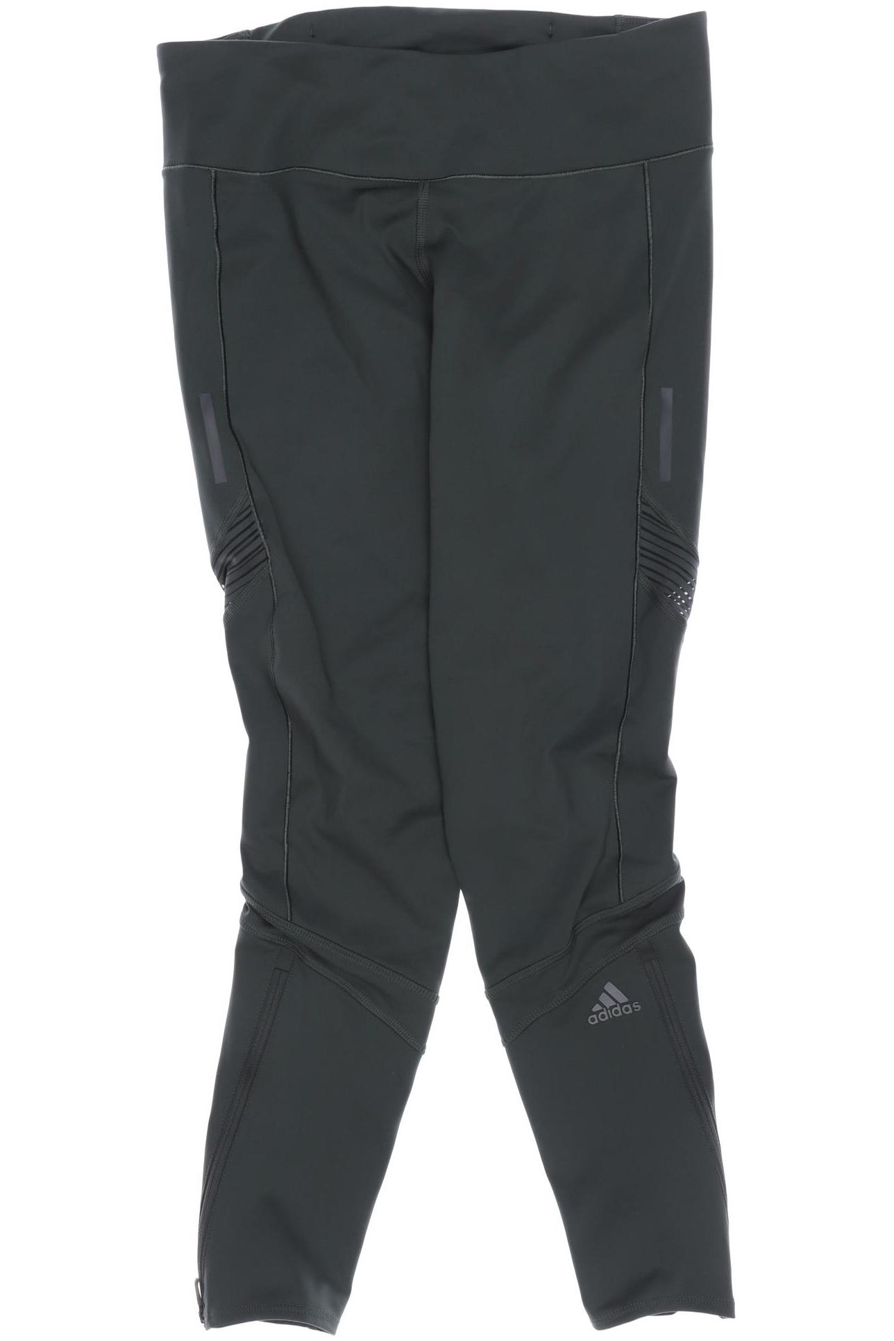 

adidas Damen Stoffhose, grün, Gr. 28