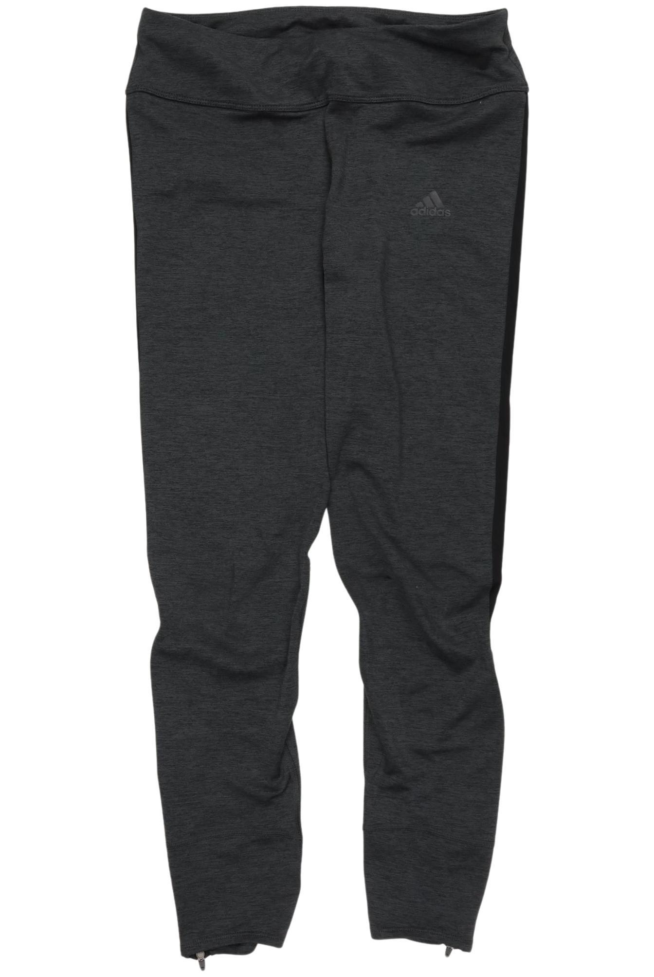 

adidas Damen Stoffhose, grau, Gr. 0