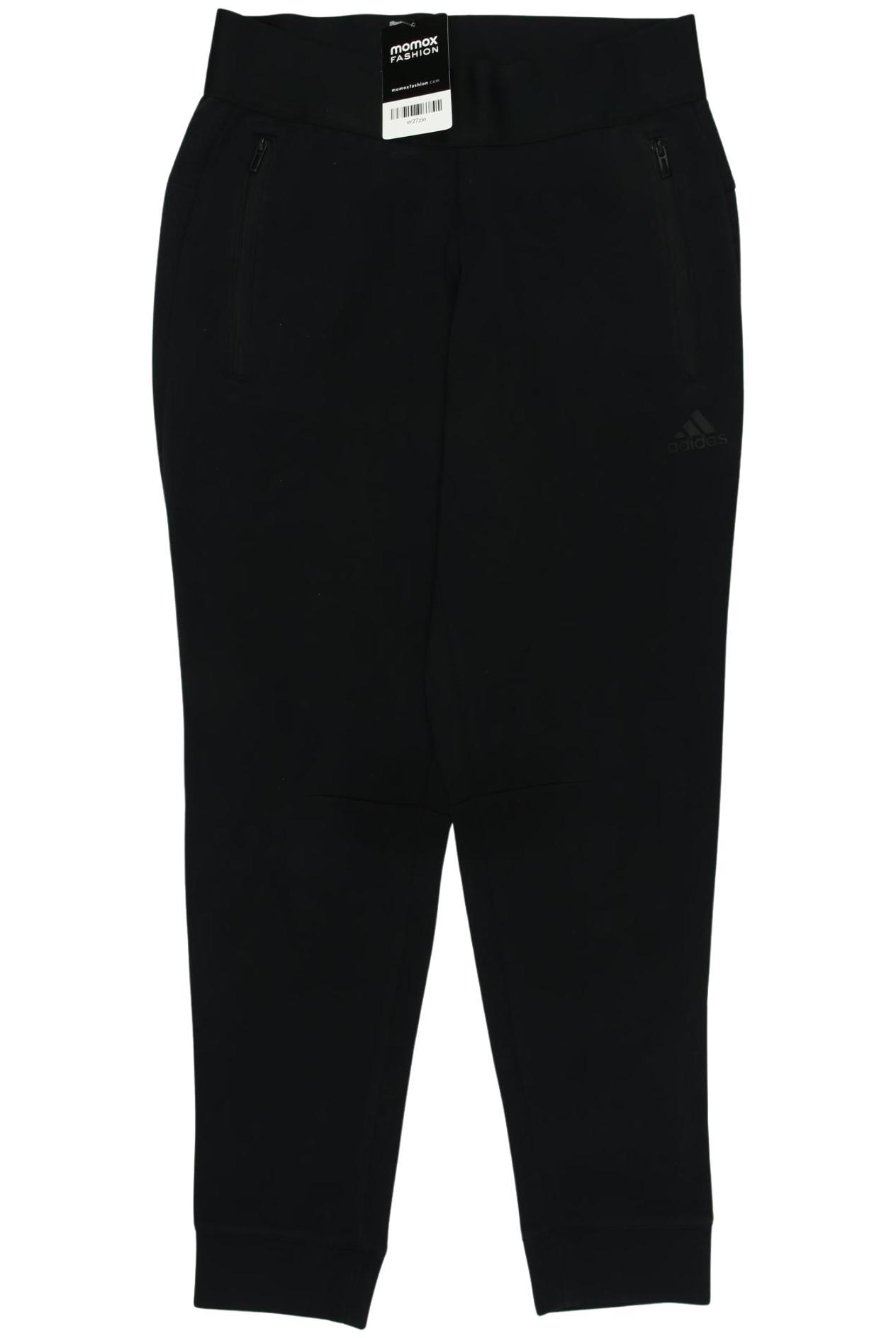 

adidas Damen Stoffhose, schwarz, Gr. 0