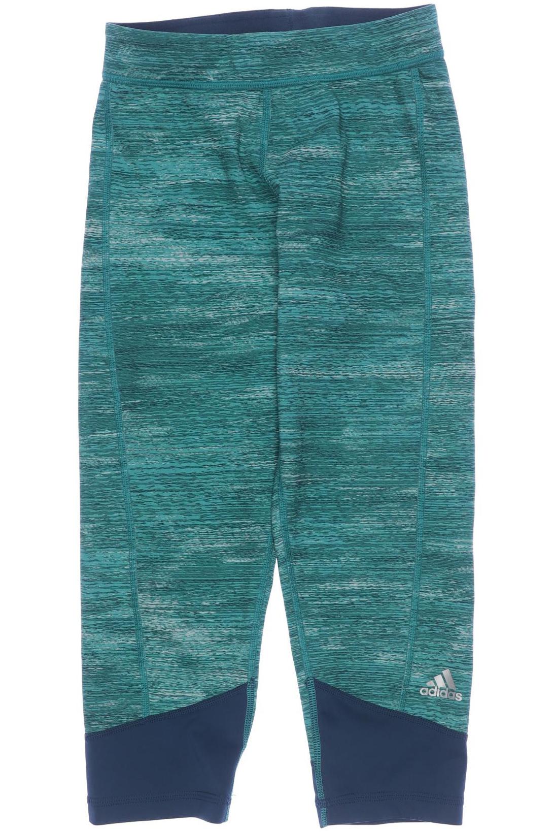 

adidas Damen Stoffhose, grün, Gr. 0