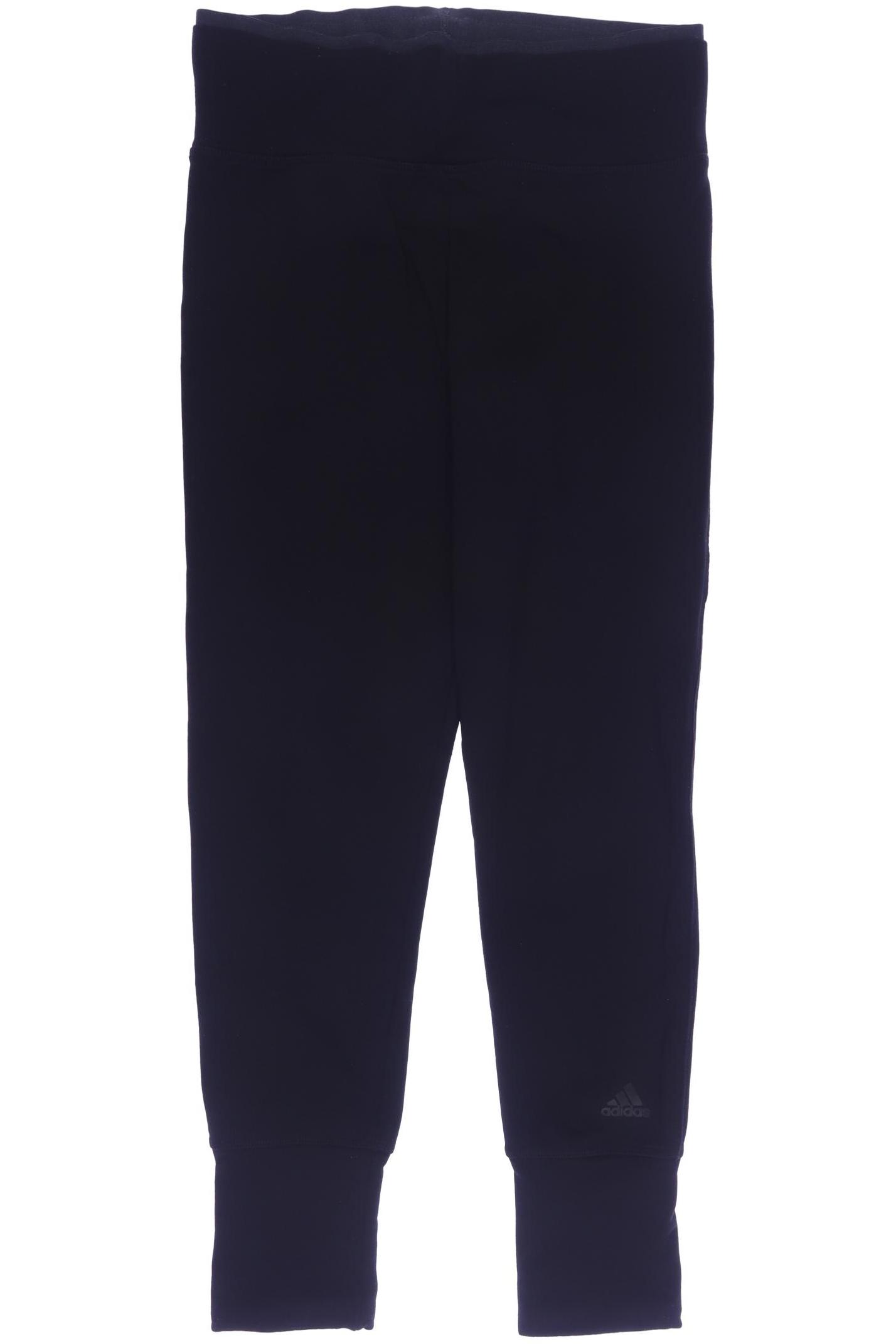 

adidas Damen Stoffhose, schwarz, Gr. 0
