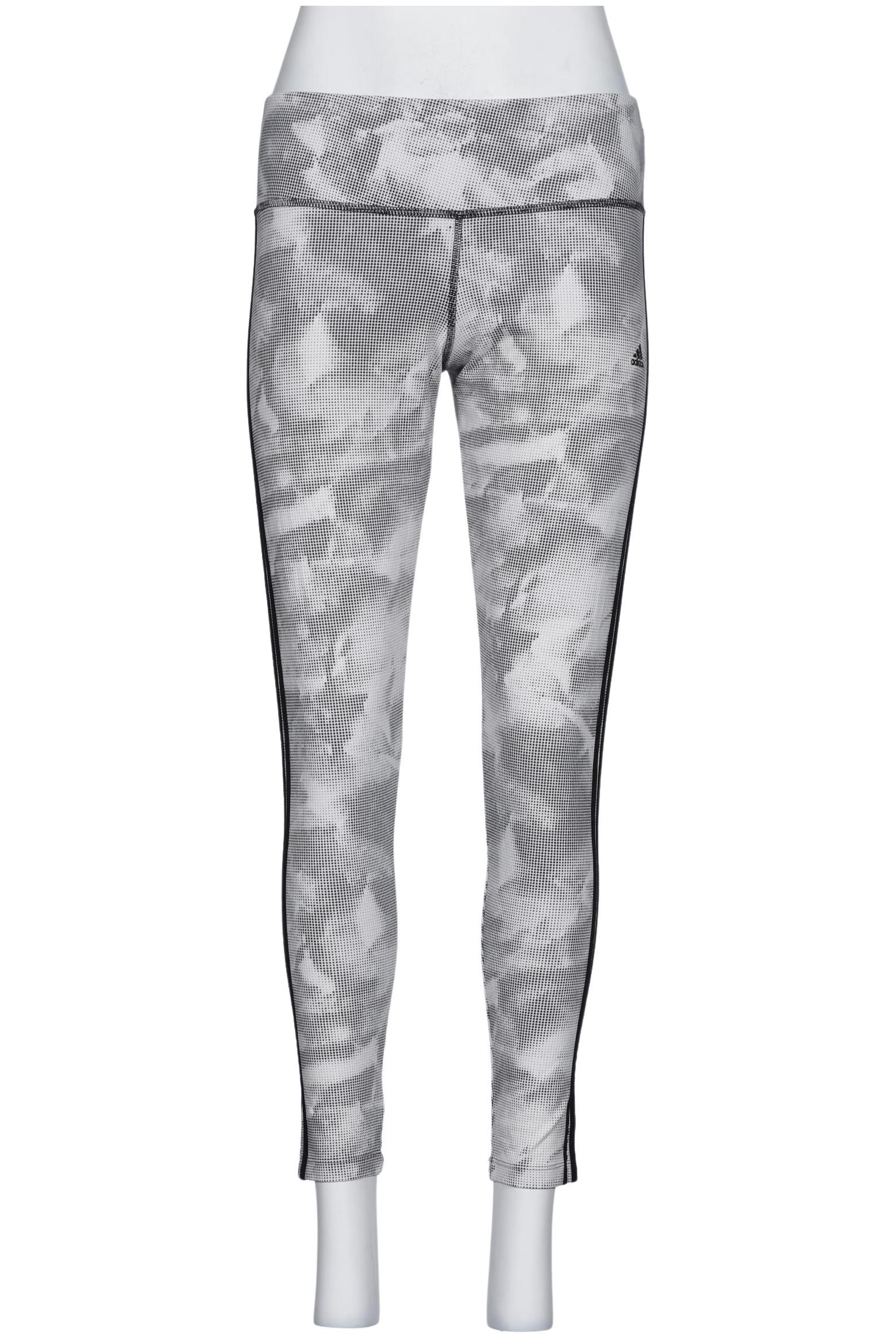 

adidas Damen Stoffhose, grau, Gr. 0