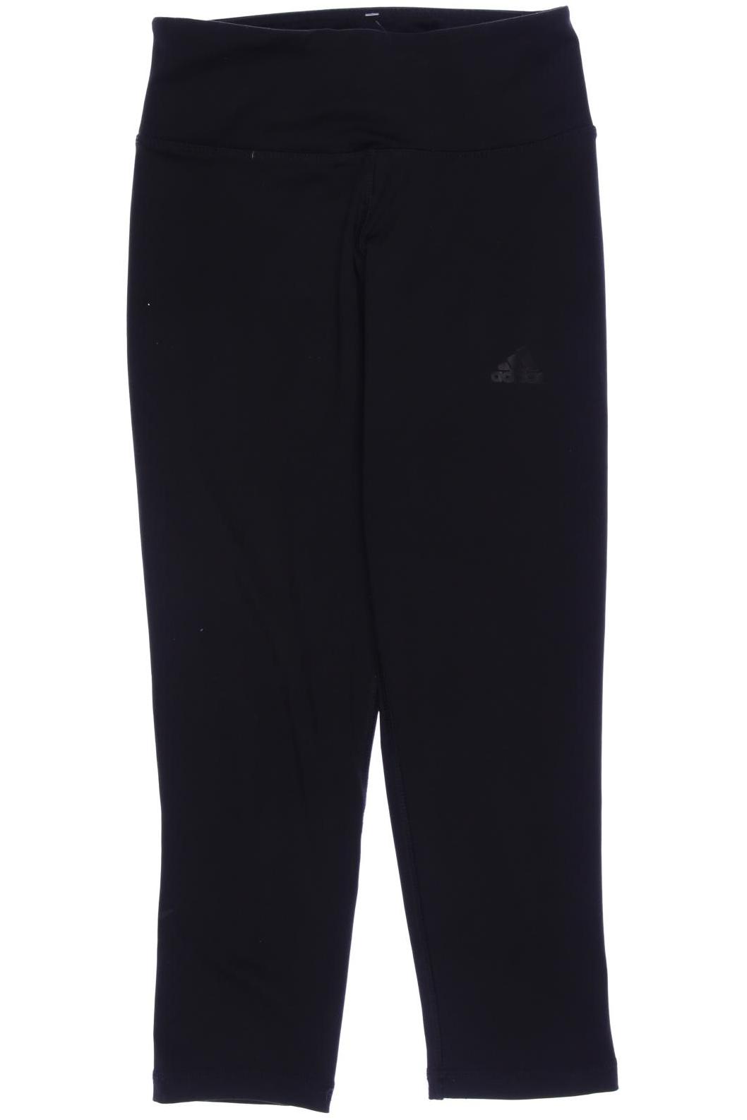 

adidas Damen Stoffhose, schwarz, Gr. 0