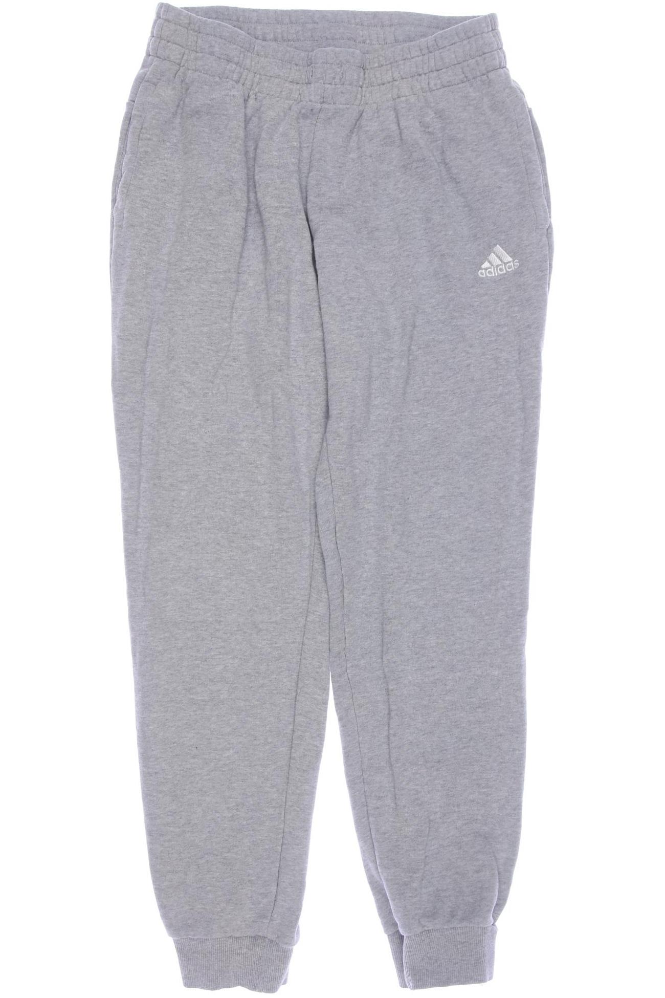 

adidas Damen Stoffhose, grau, Gr. 0