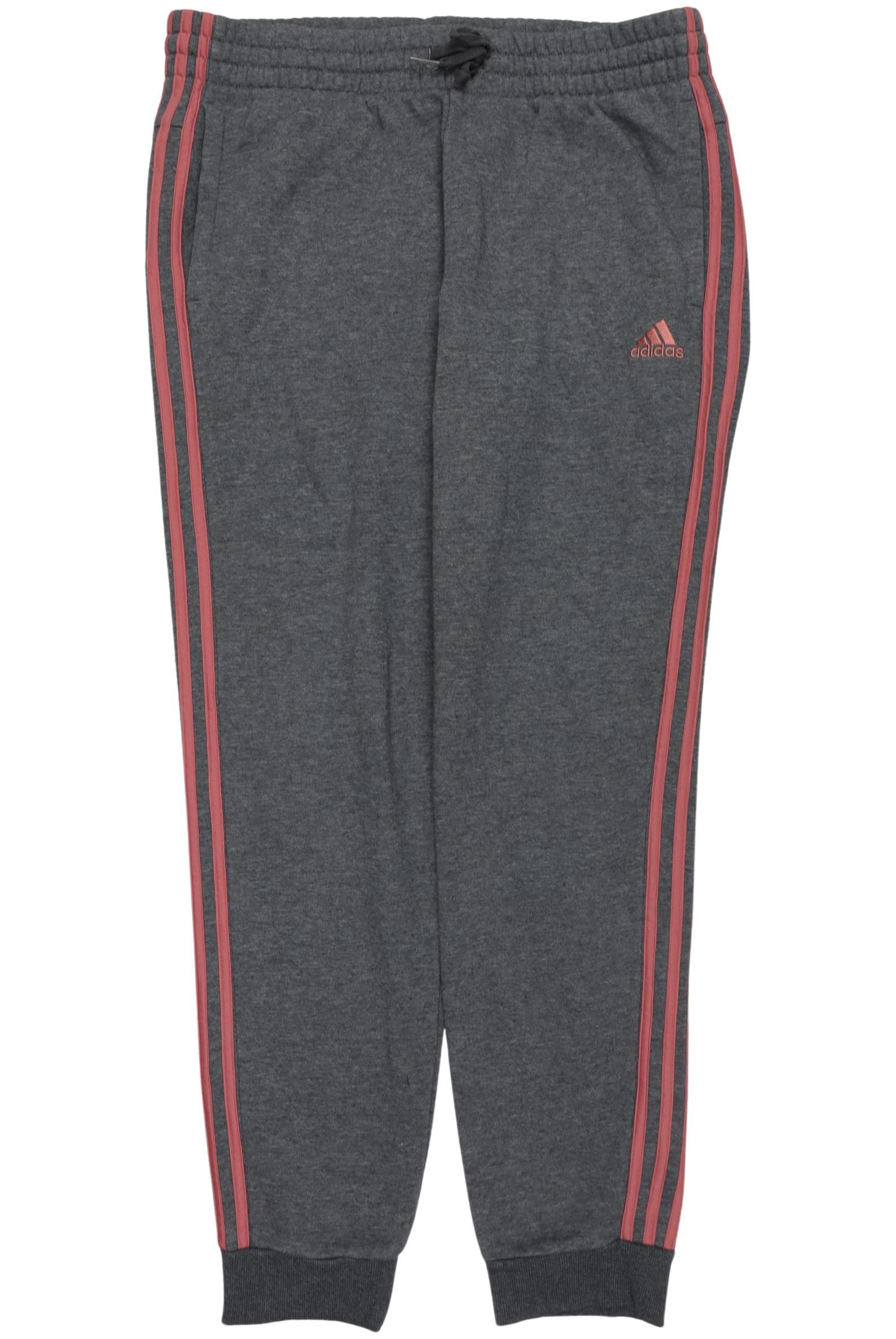 

adidas Damen Stoffhose, grau, Gr. 0