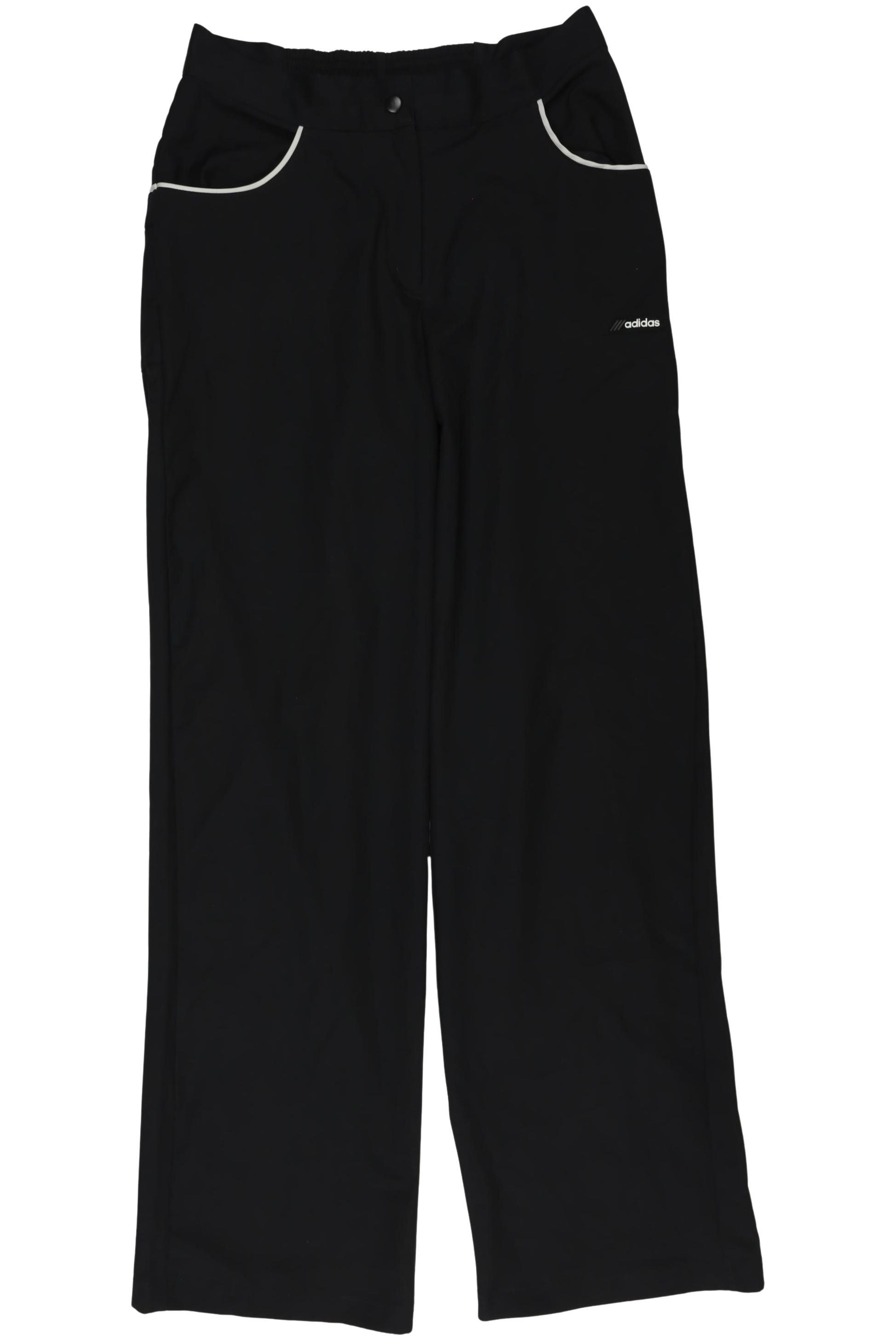 

adidas Damen Stoffhose, schwarz, Gr. 36
